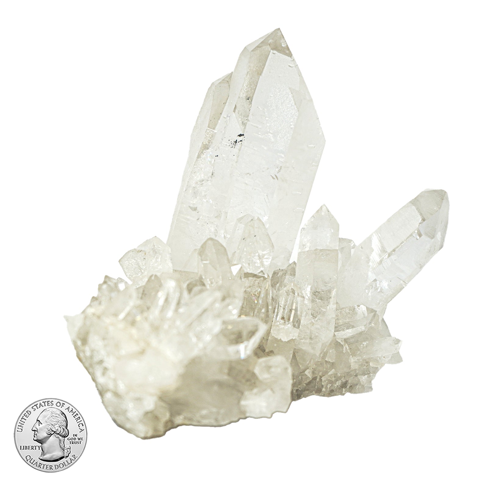 CLEAR QUARTZ CLUSTER