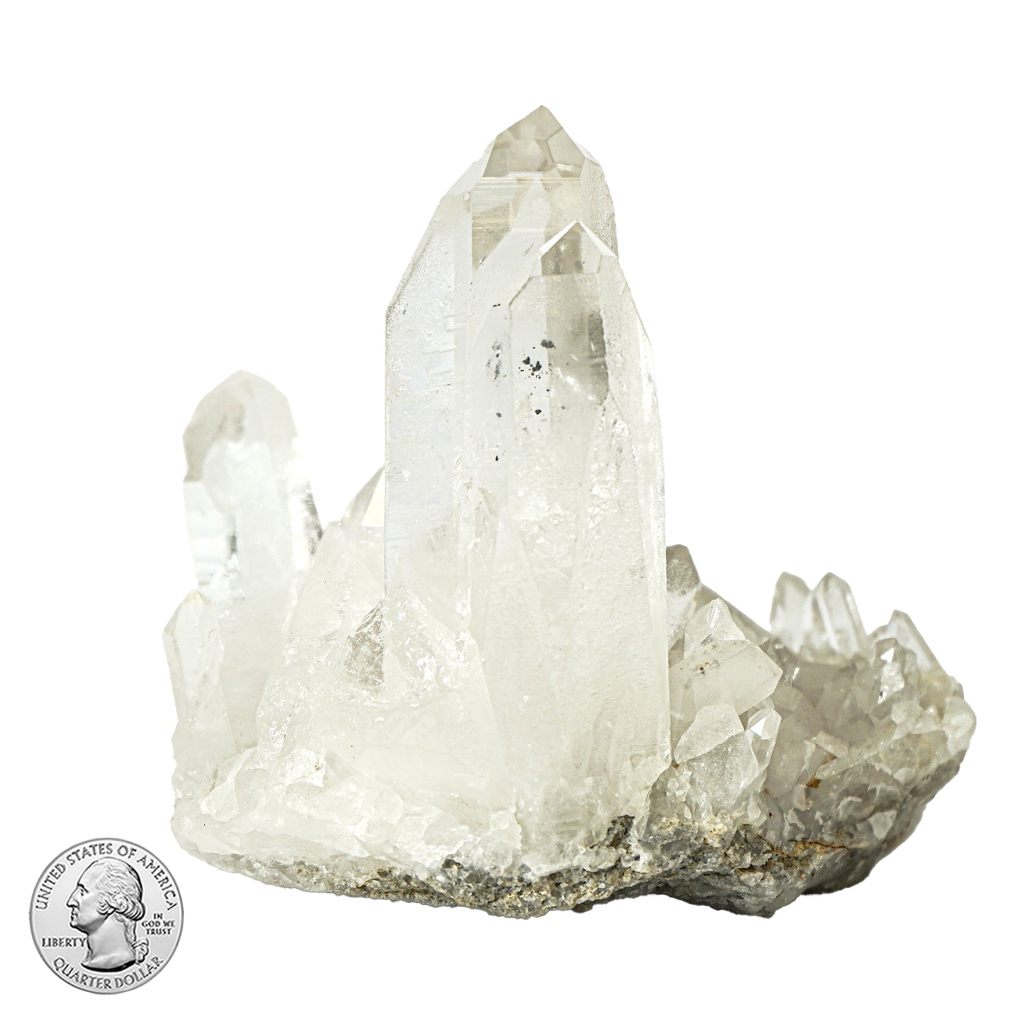 CLEAR QUARTZ CLUSTER