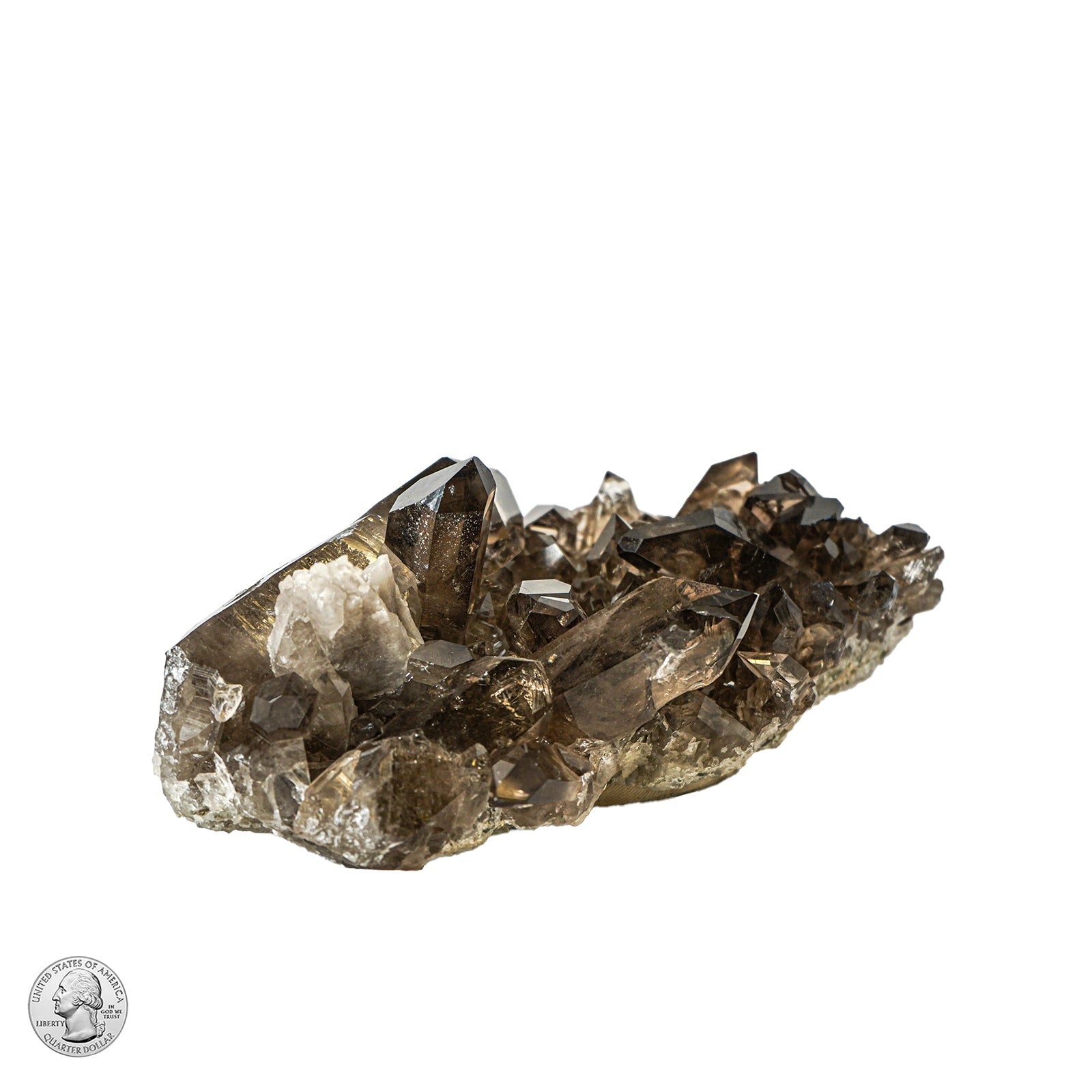 SMOKY QUARTZ CLUSTER