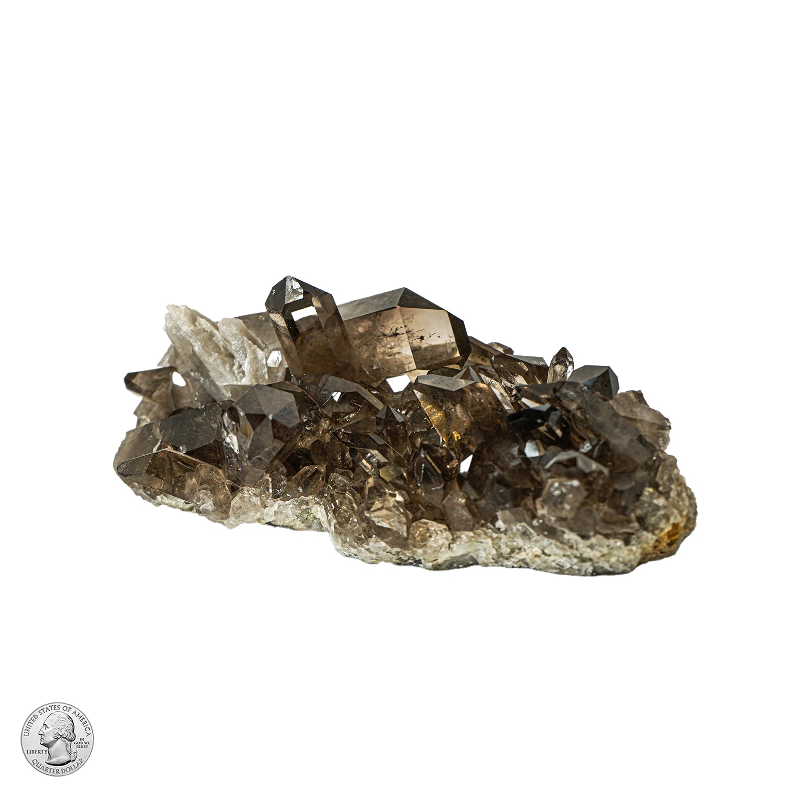 SMOKY QUARTZ CLUSTER