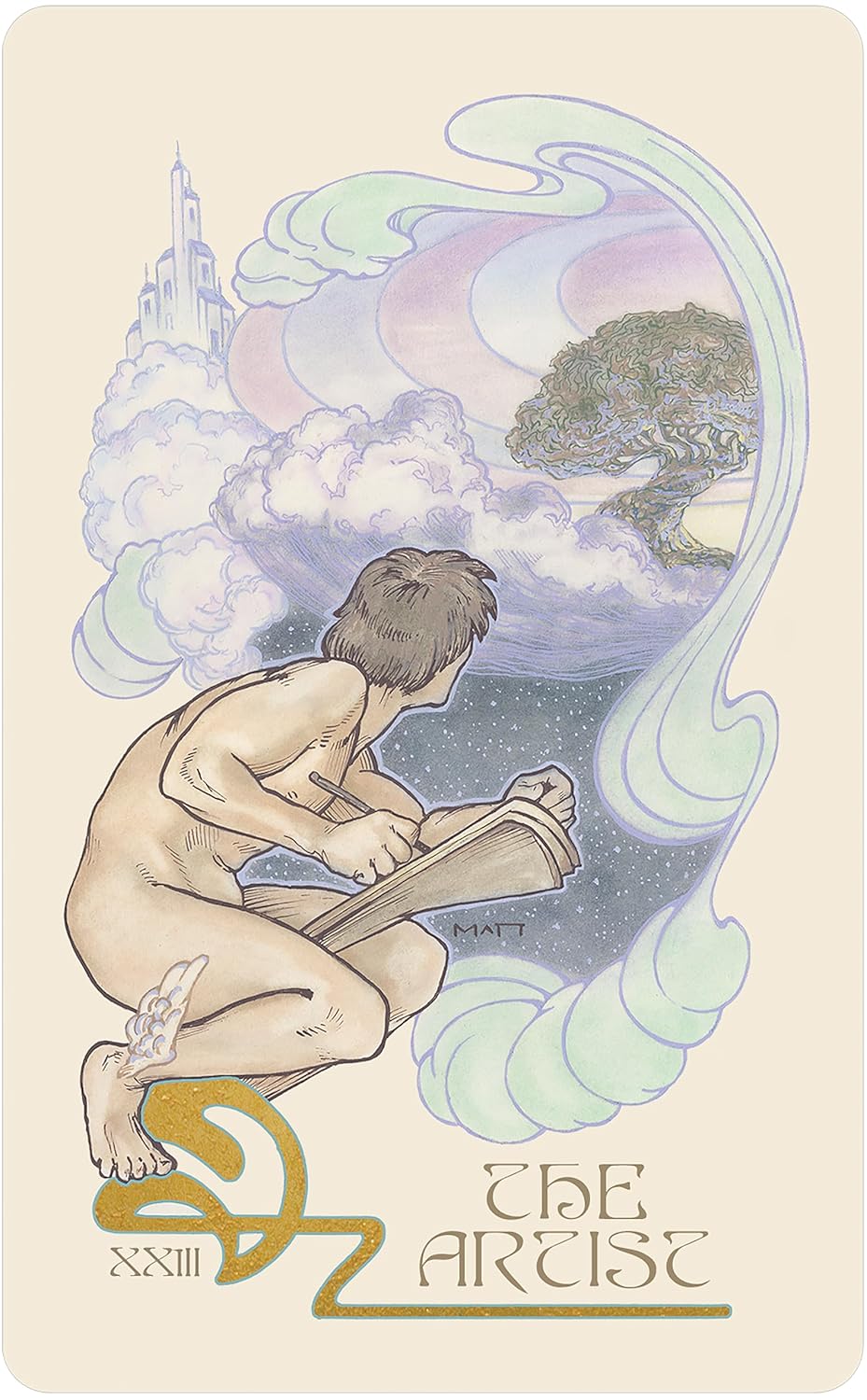 ETHEREAL VISIONS ILLUMINATED TAROT DECK