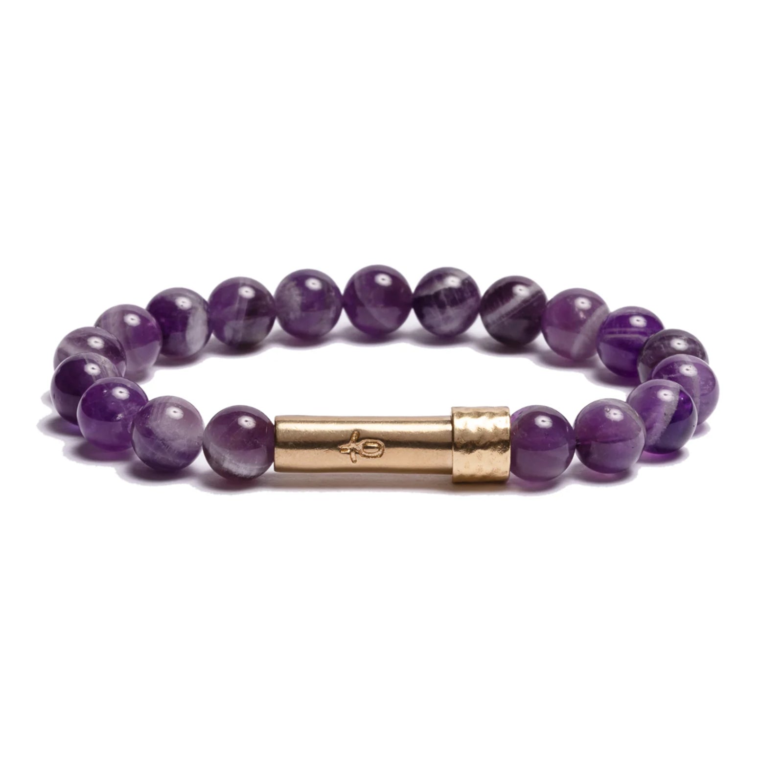 MATTE AMETHYST INTENTION BRACELET