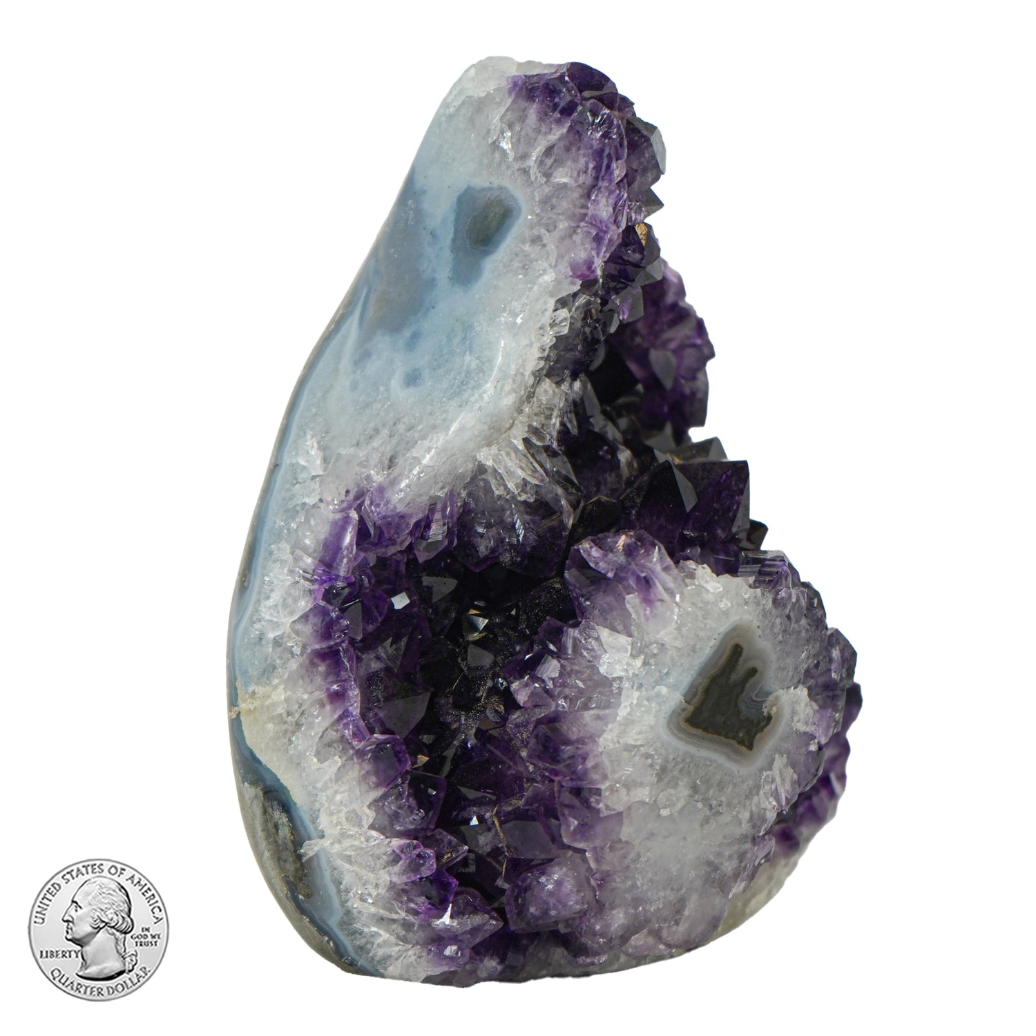 AMETHYST TEARDROP GEODE