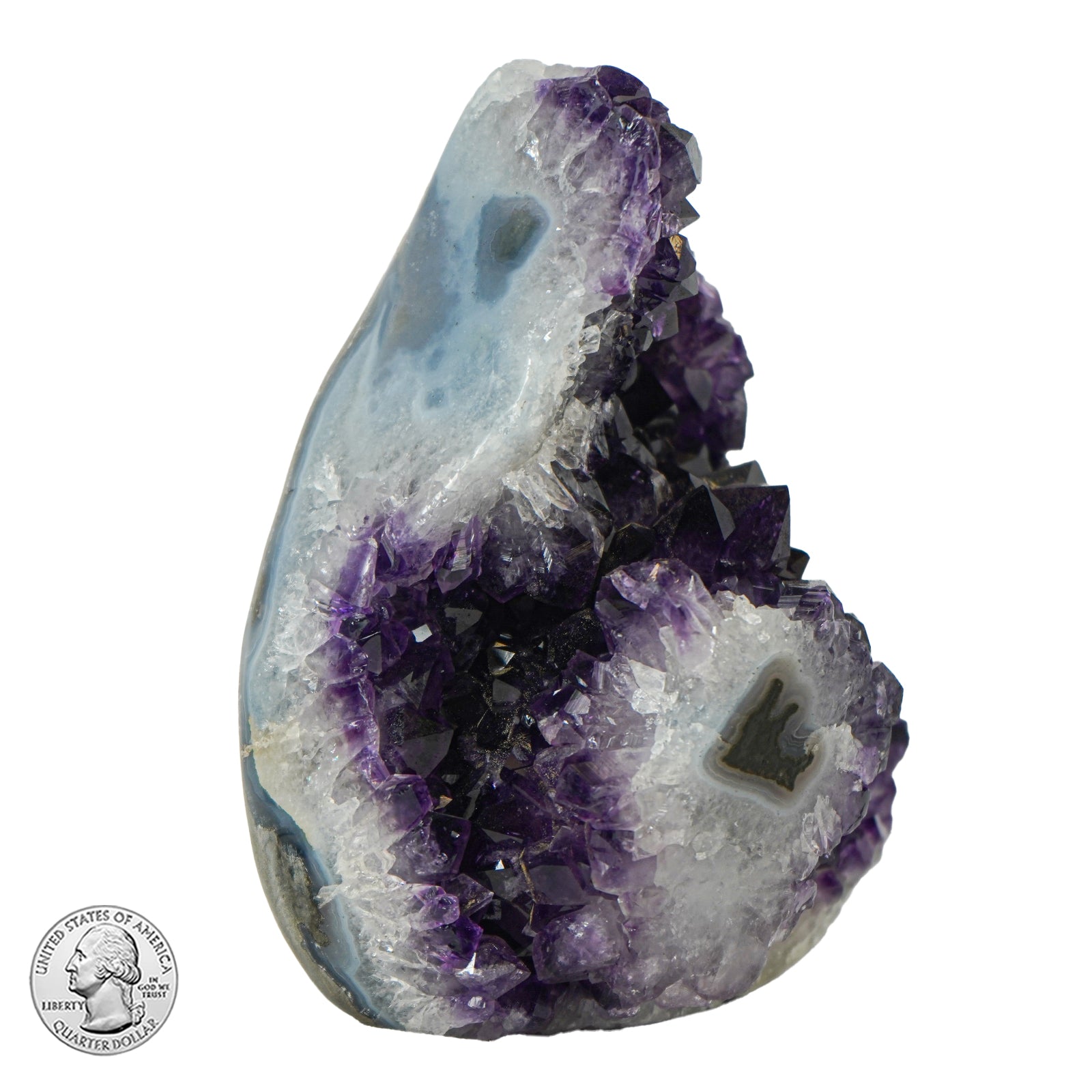 AMETHYST TEARDROP GEODE