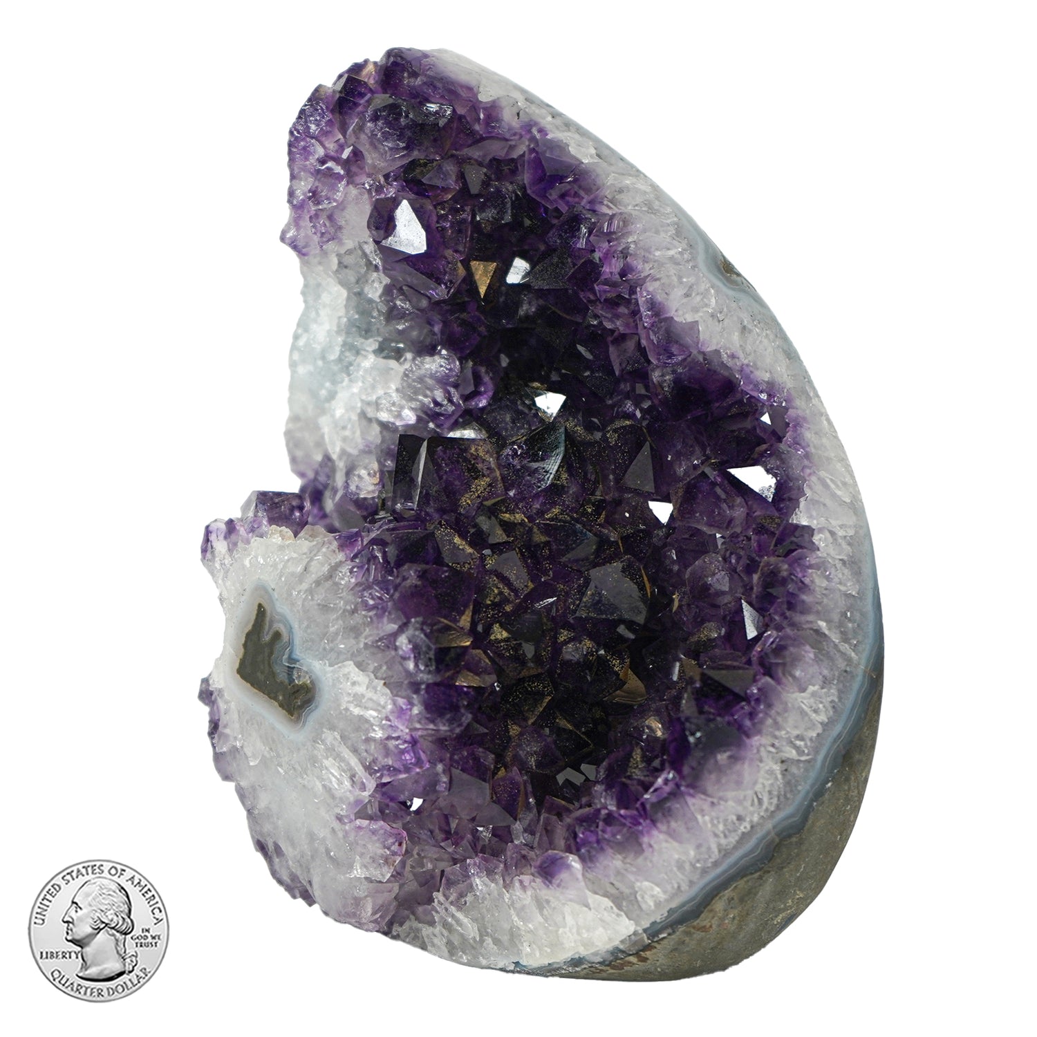 AMETHYST TEARDROP GEODE