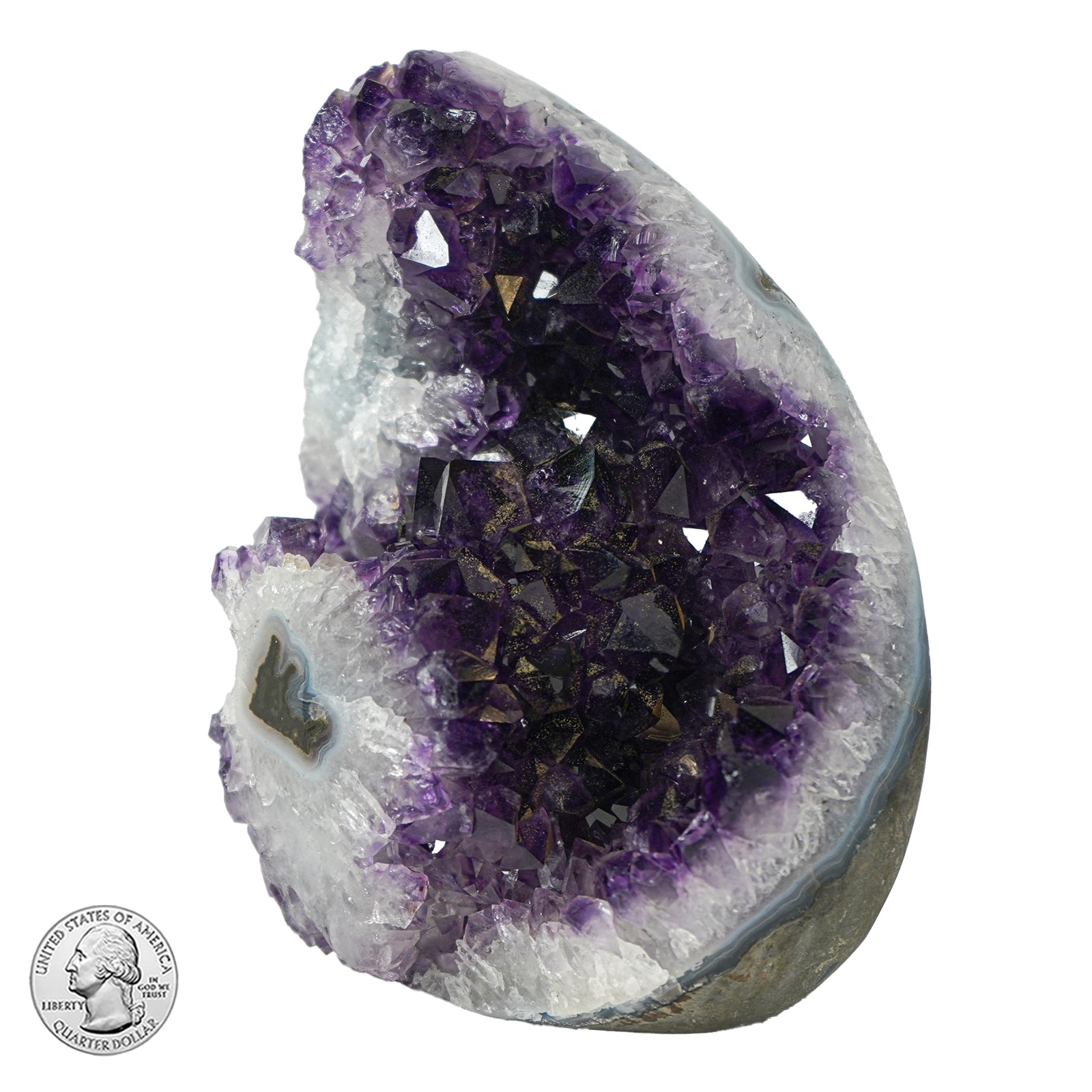 AMETHYST TEARDROP GEODE