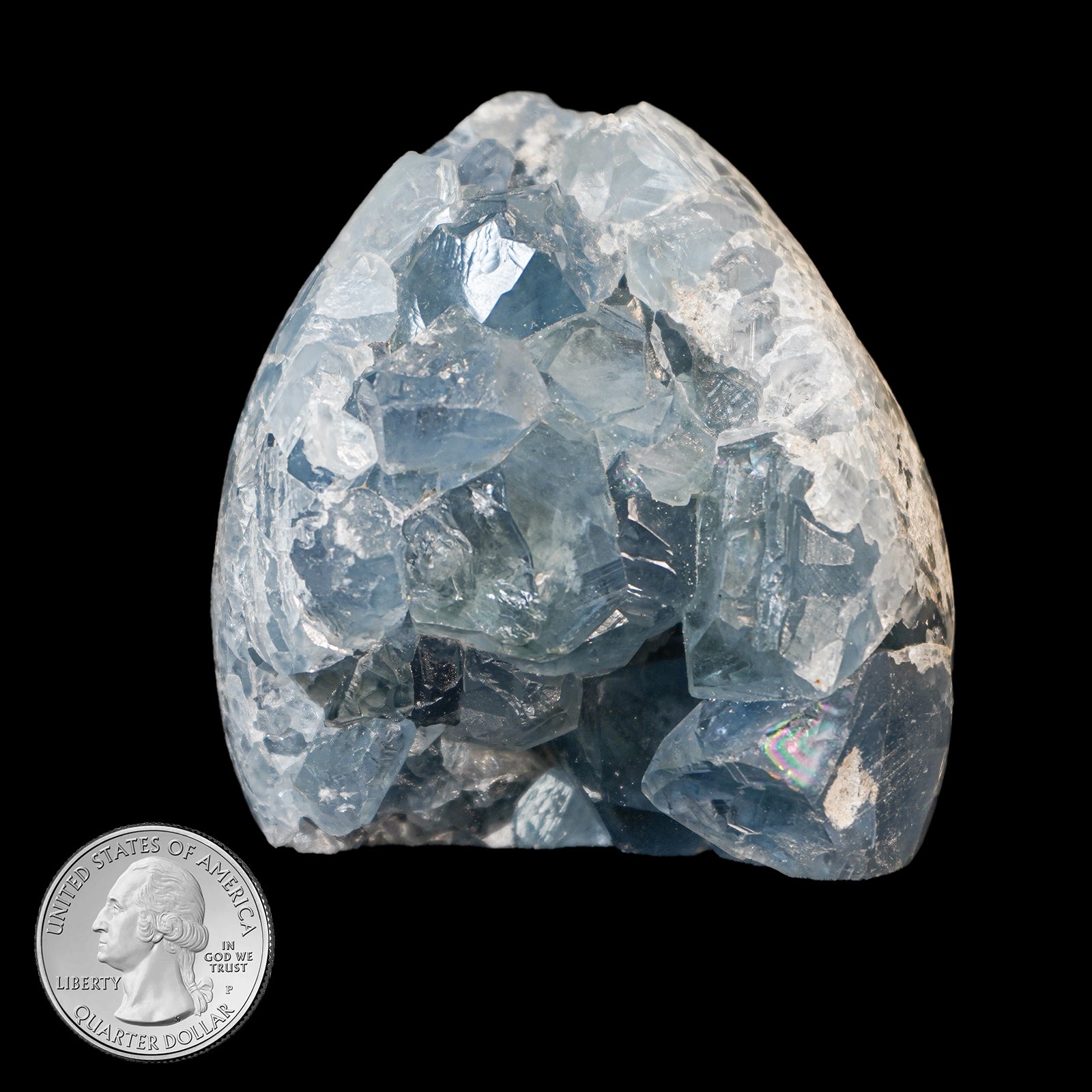 BLUE CELESTITE FREE FORM