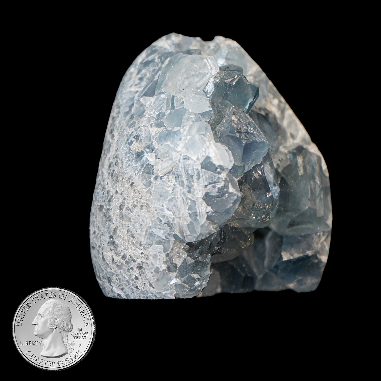 BLUE CELESTITE FREE FORM