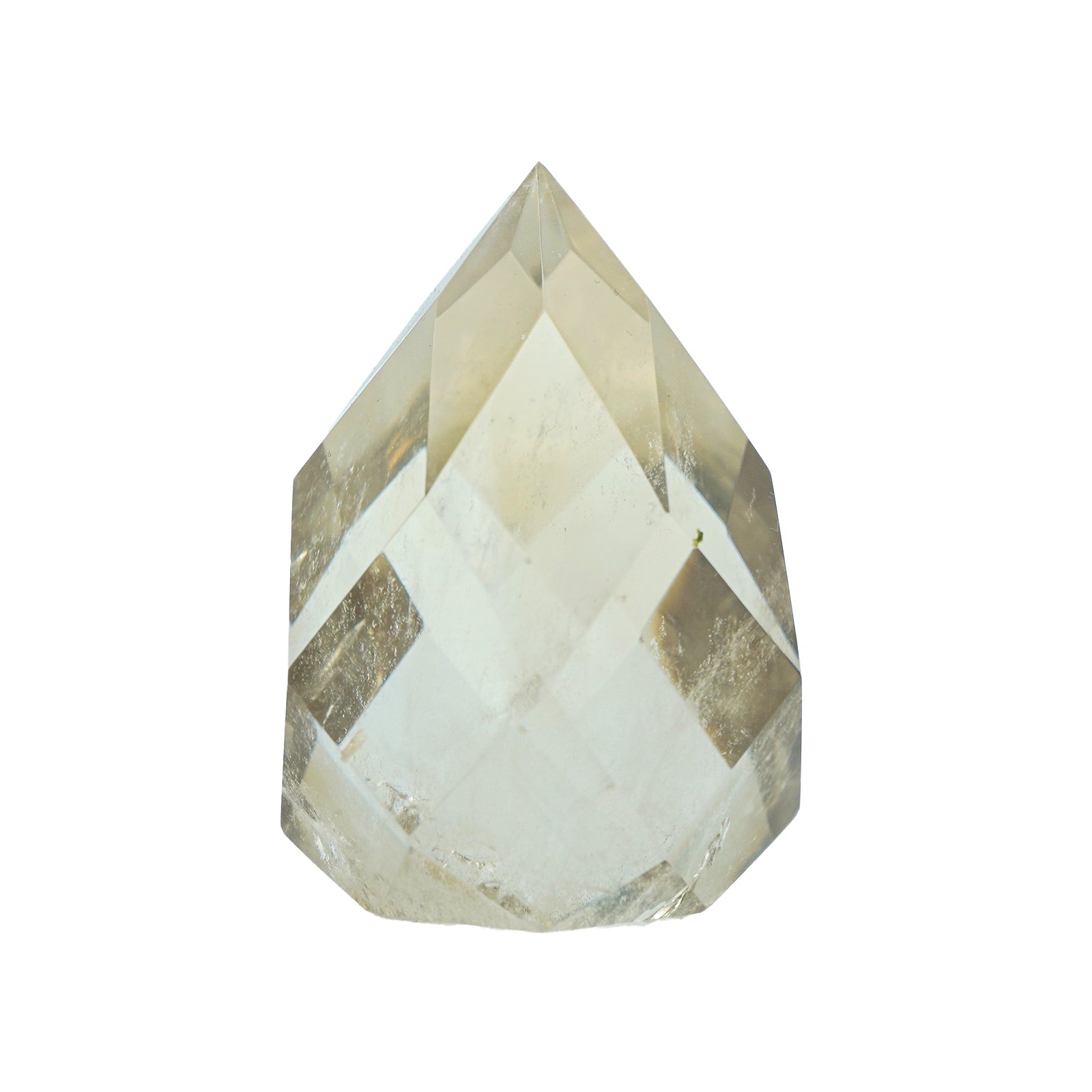 CITRINE FACETED DROP