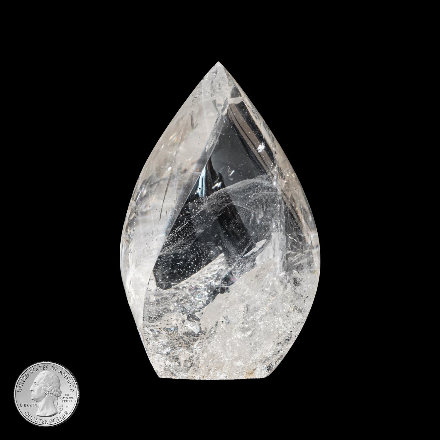 CLEAR QUARTZ FLAME