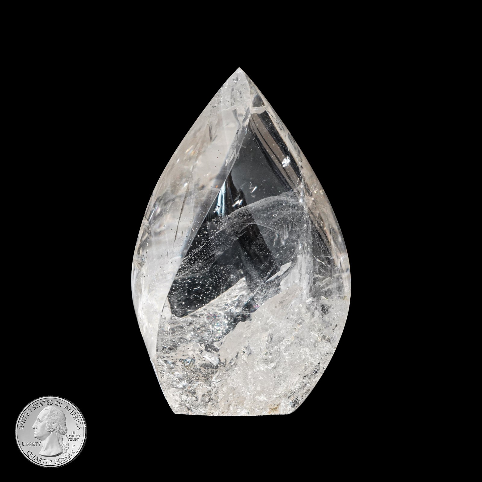 CLEAR QUARTZ FLAME