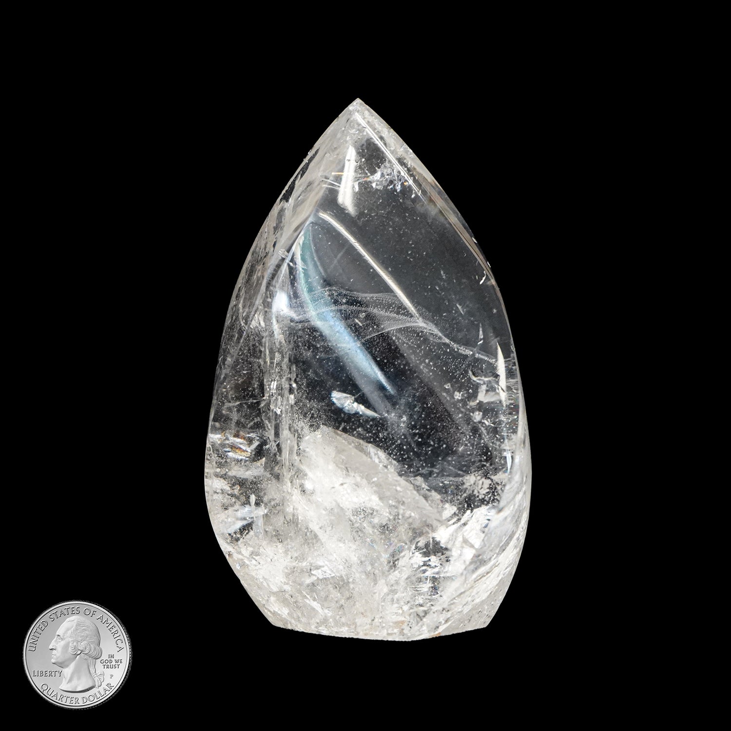 CLEAR QUARTZ FLAME