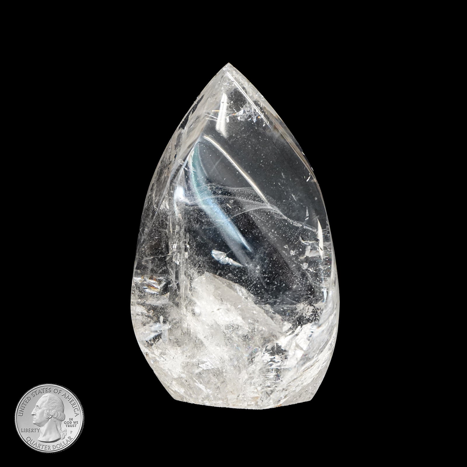 CLEAR QUARTZ FLAME