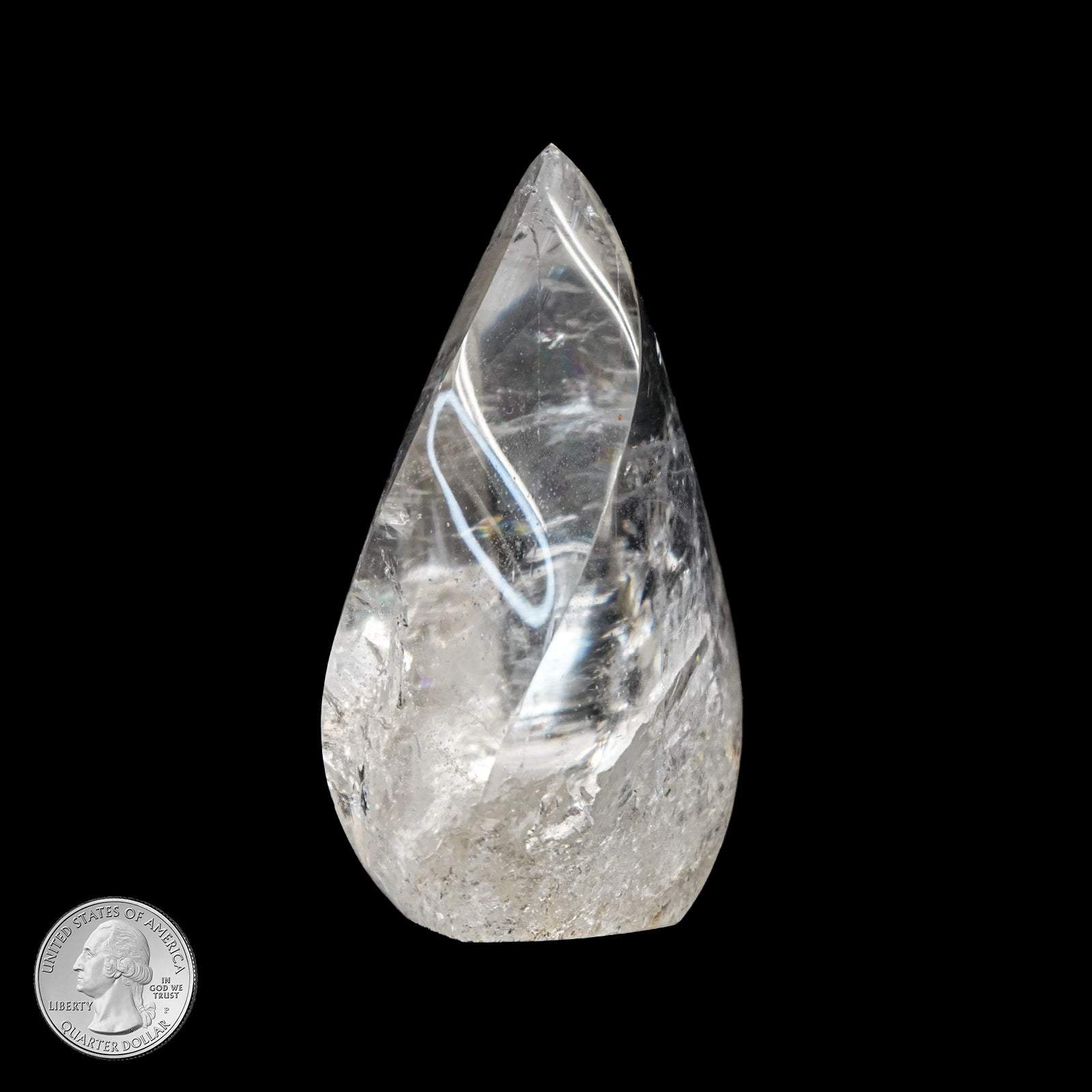 CLEAR QUARTZ FLAME