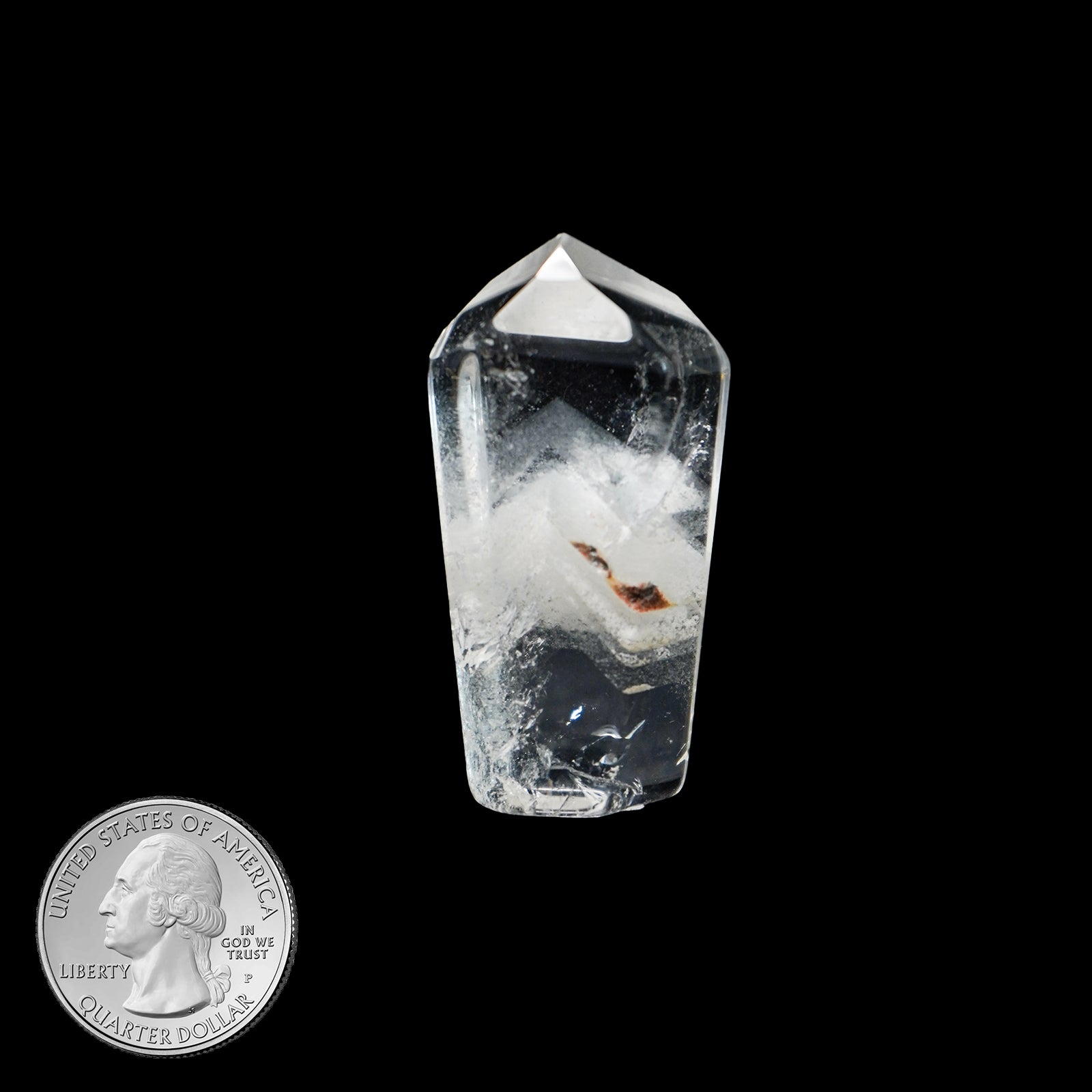 CLEAR QUARTZ PHANTOM POINT