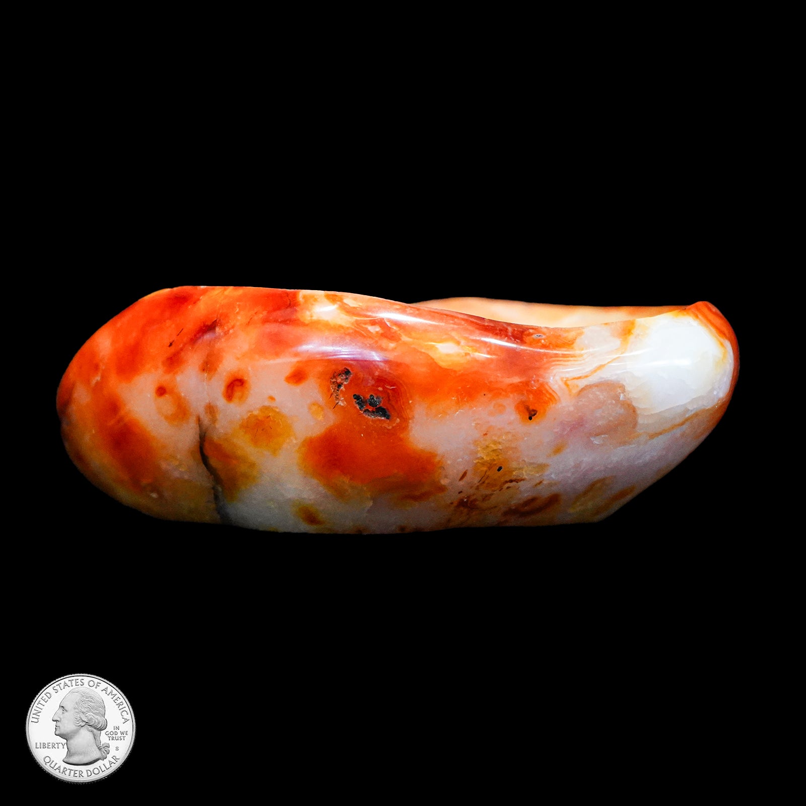 CARNELIAN SOAP DISH