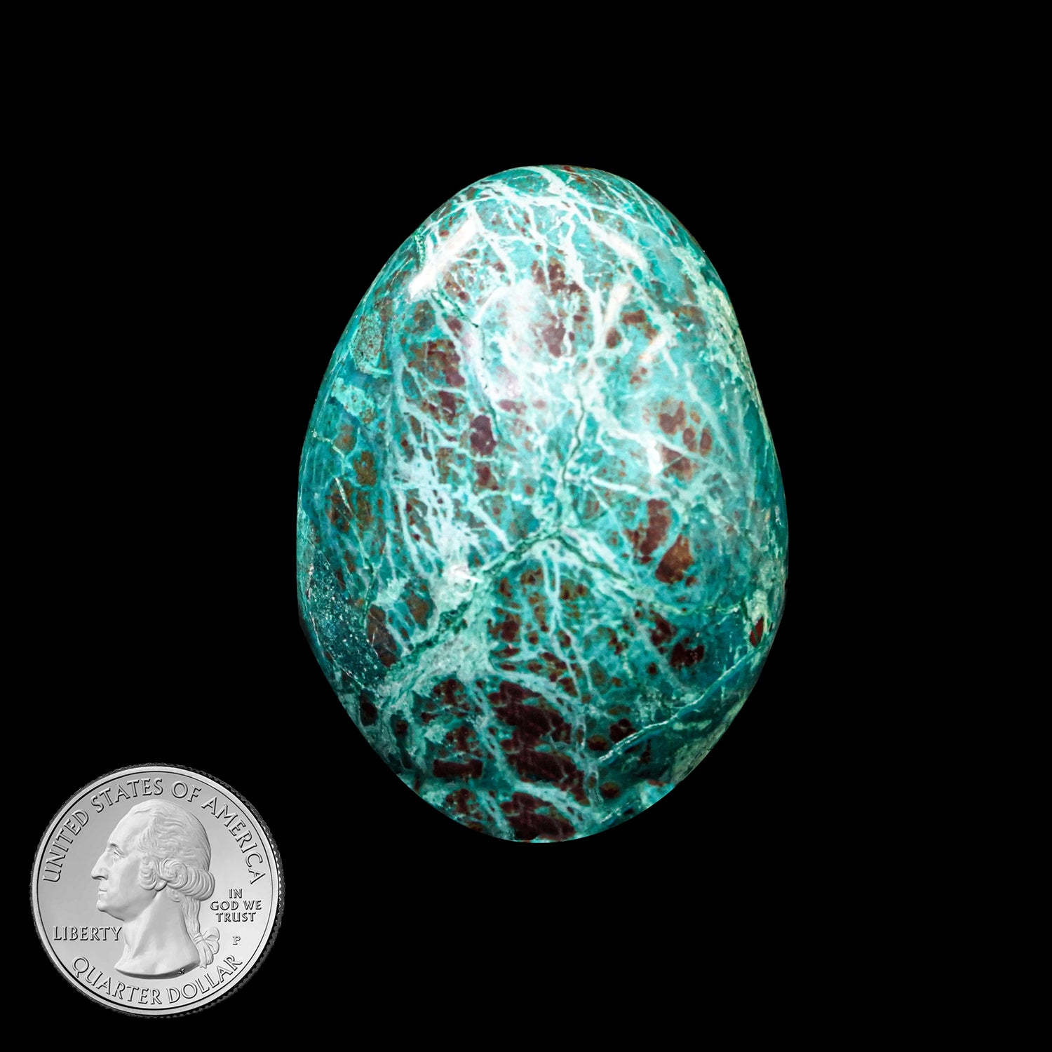 CHRYSOCOLLA EGG