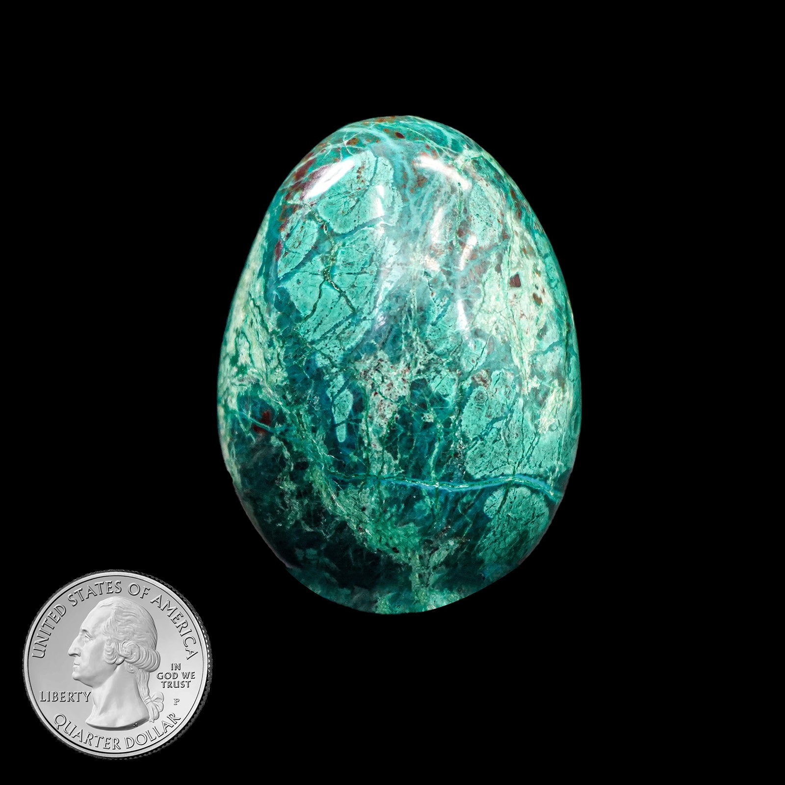 CHRYSOCOLLA EGG