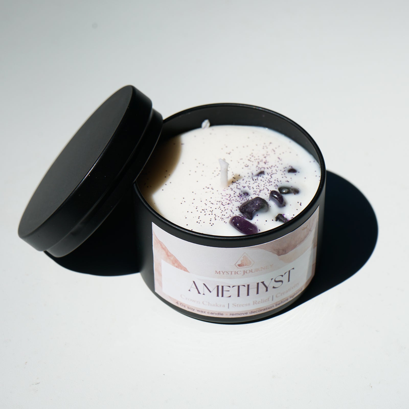 AMETHYST CANDLE (4Oz)