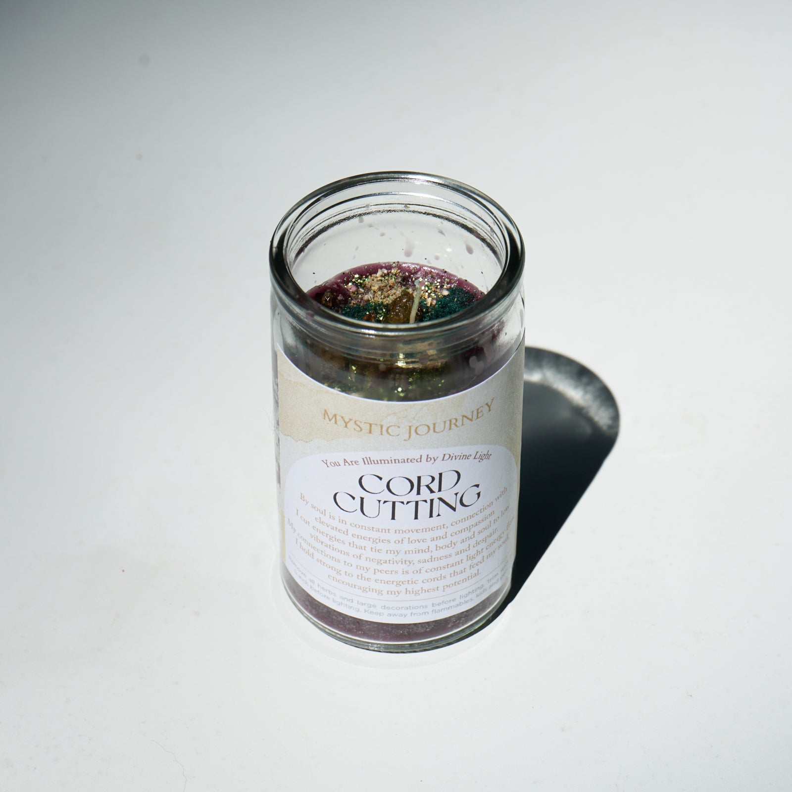CORD CUTTING CANDLE (4")