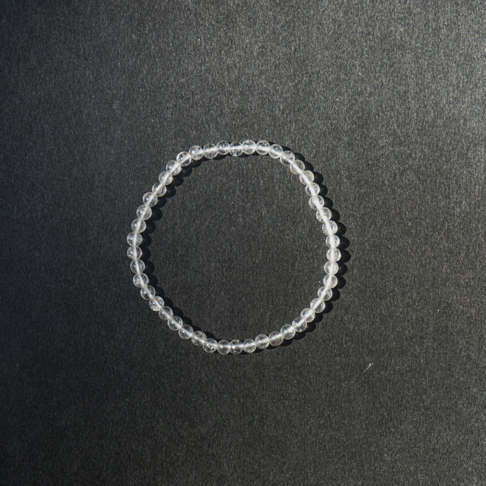Clear Quartz Bracelet (4mm)
