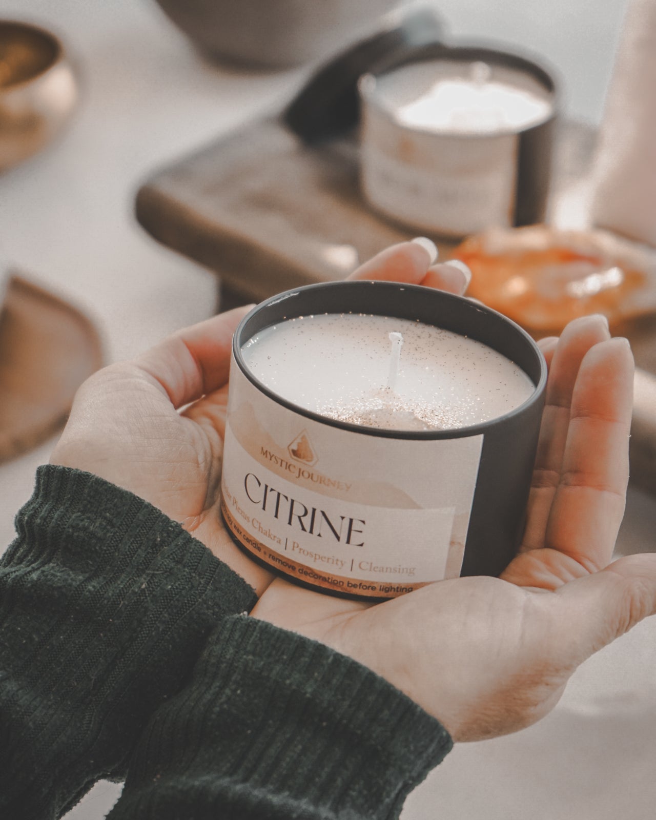 CITRINE CANDLE 8oz