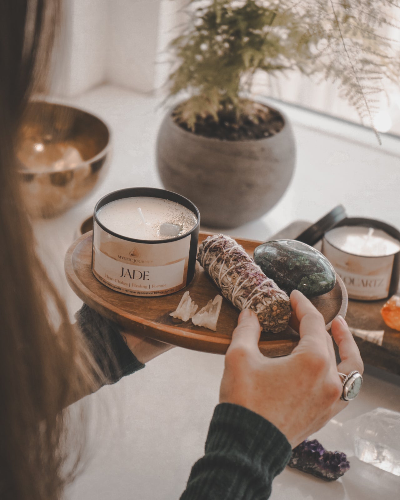 JADE CANDLE (8Oz)