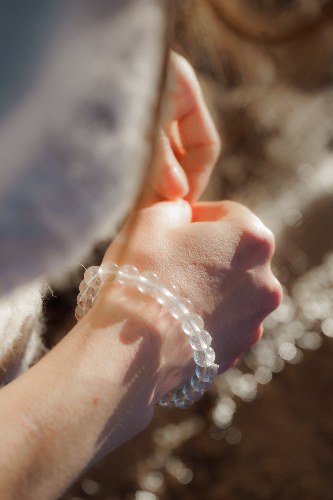 Clear Quartz Bracelet (8mm)
