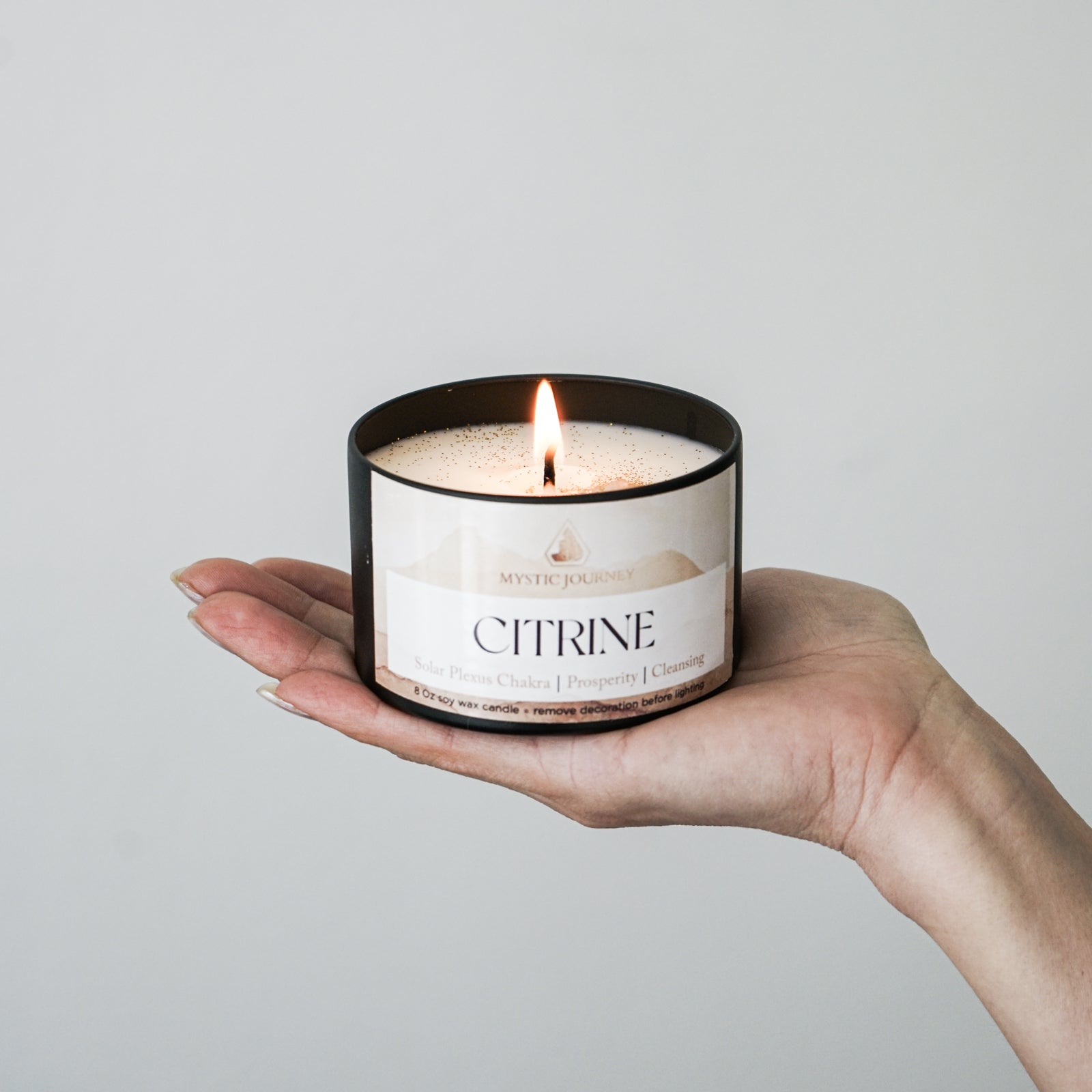 CITRINE CANDLE (8Oz)