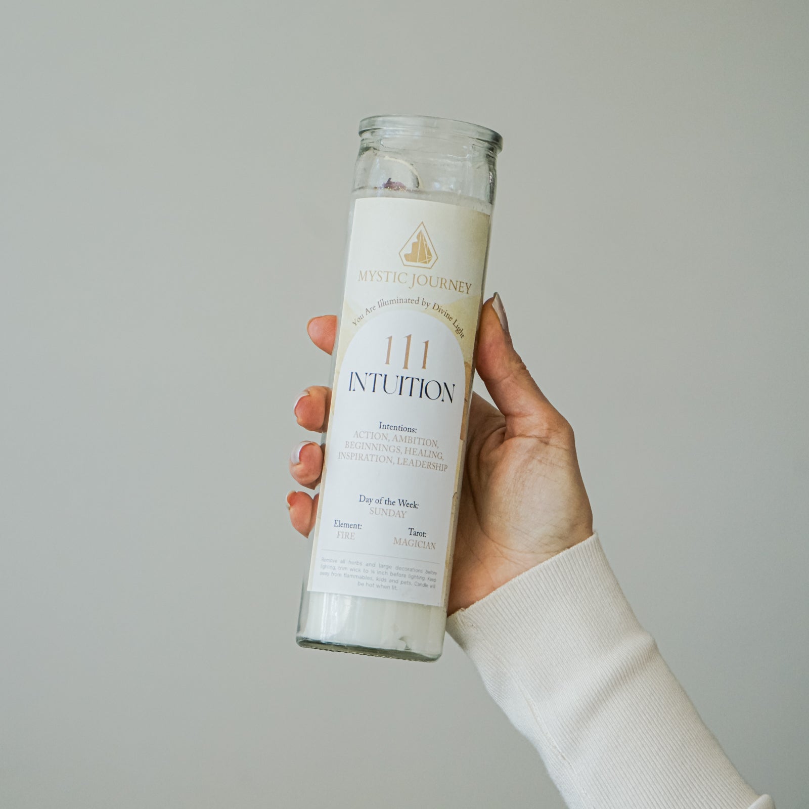 111 INTUITION CANDLE (8")