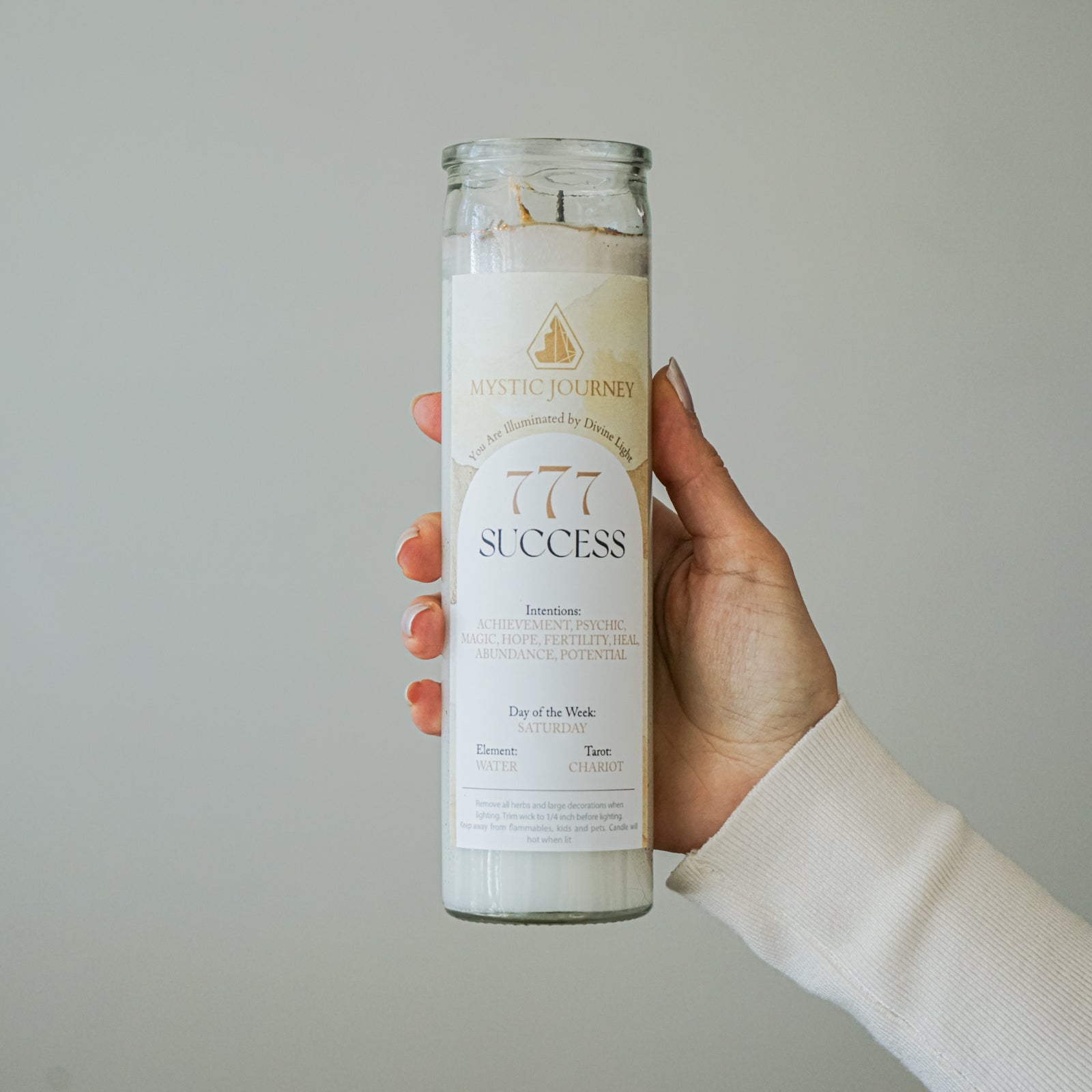 777 SUCCESS CANDLE (8")