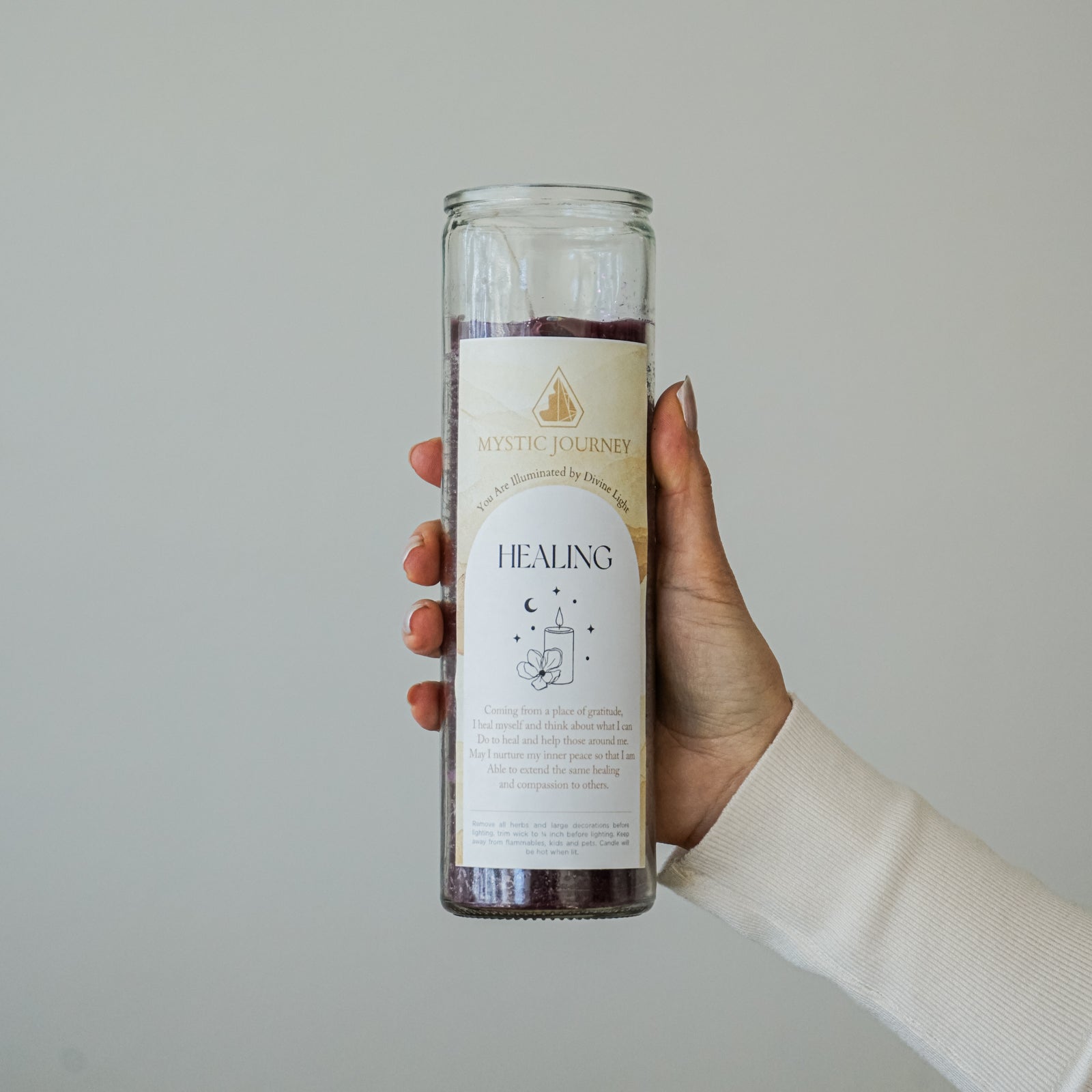 HEALING CANDLE (8")