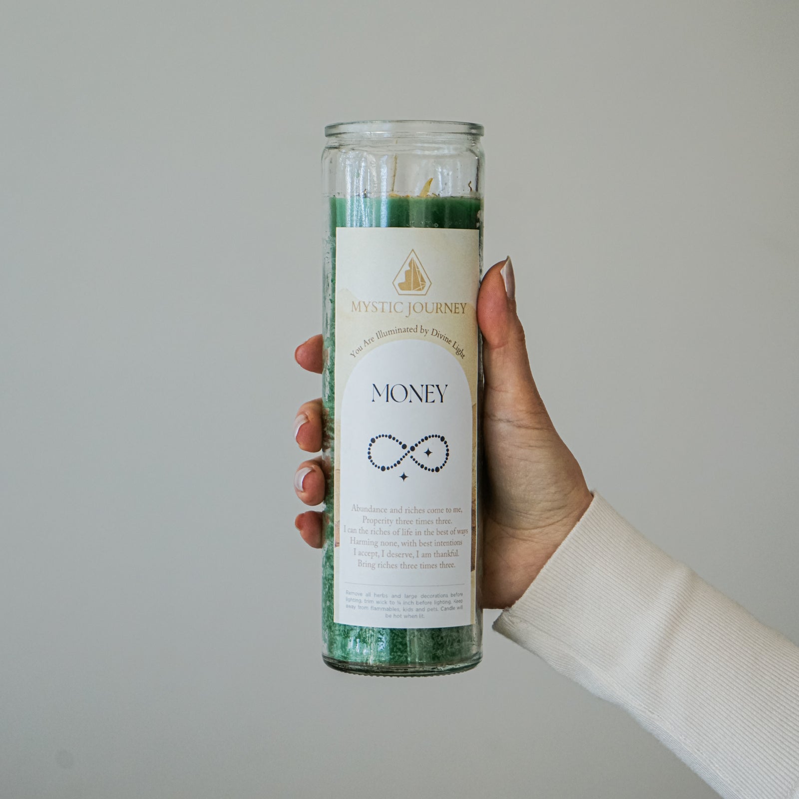 MONEY CANDLE (8")