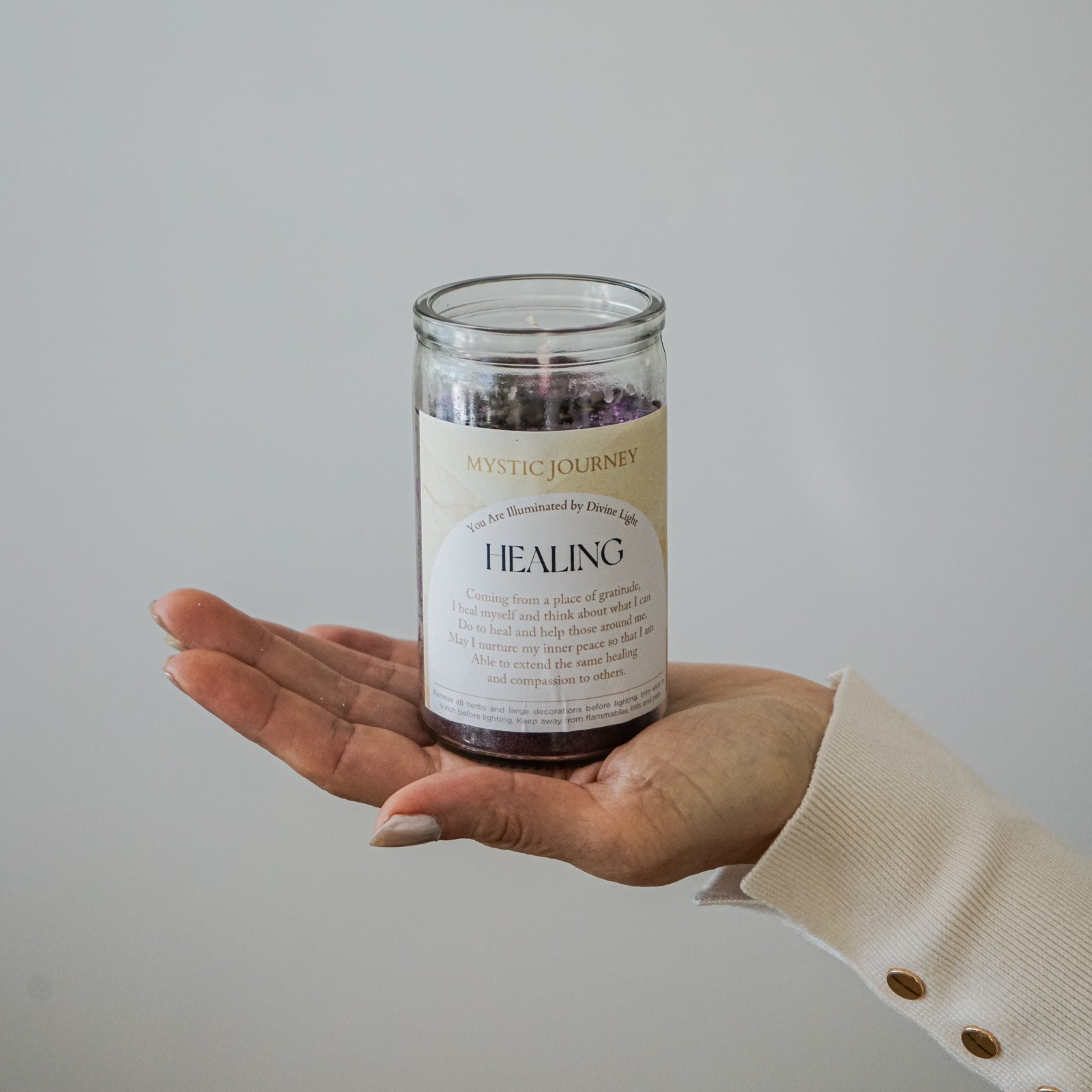 HEALING CANDLE (4")