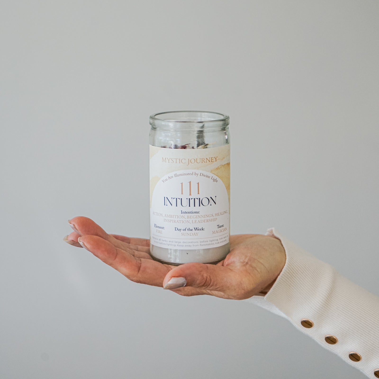 111 INTUITION CANDLE (4")