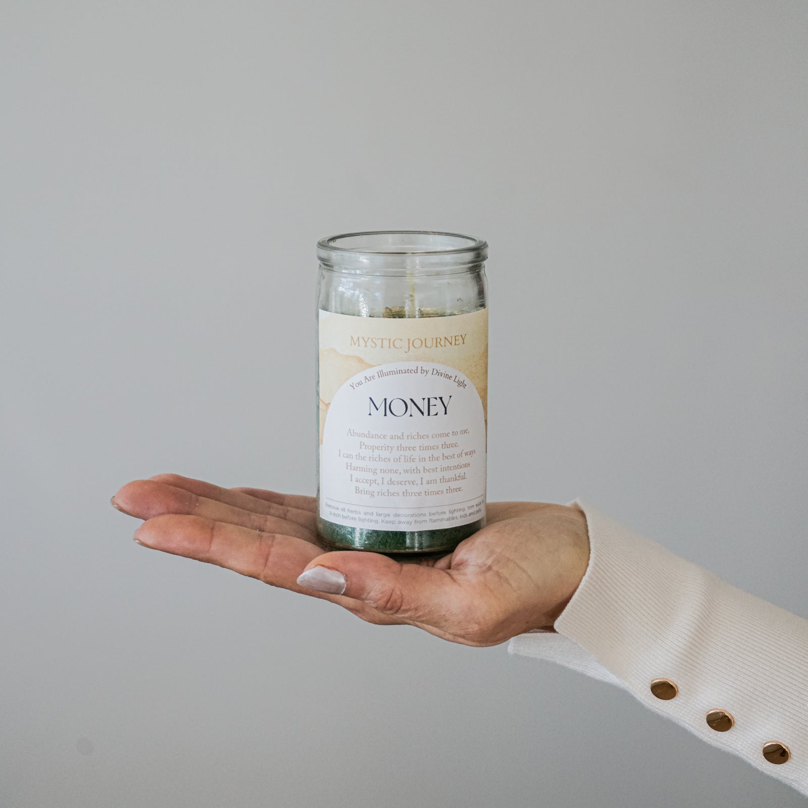 MONEY CANDLE (4")