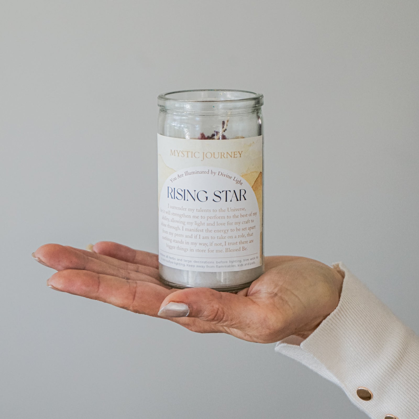 RISING STAR CANDLE (4")