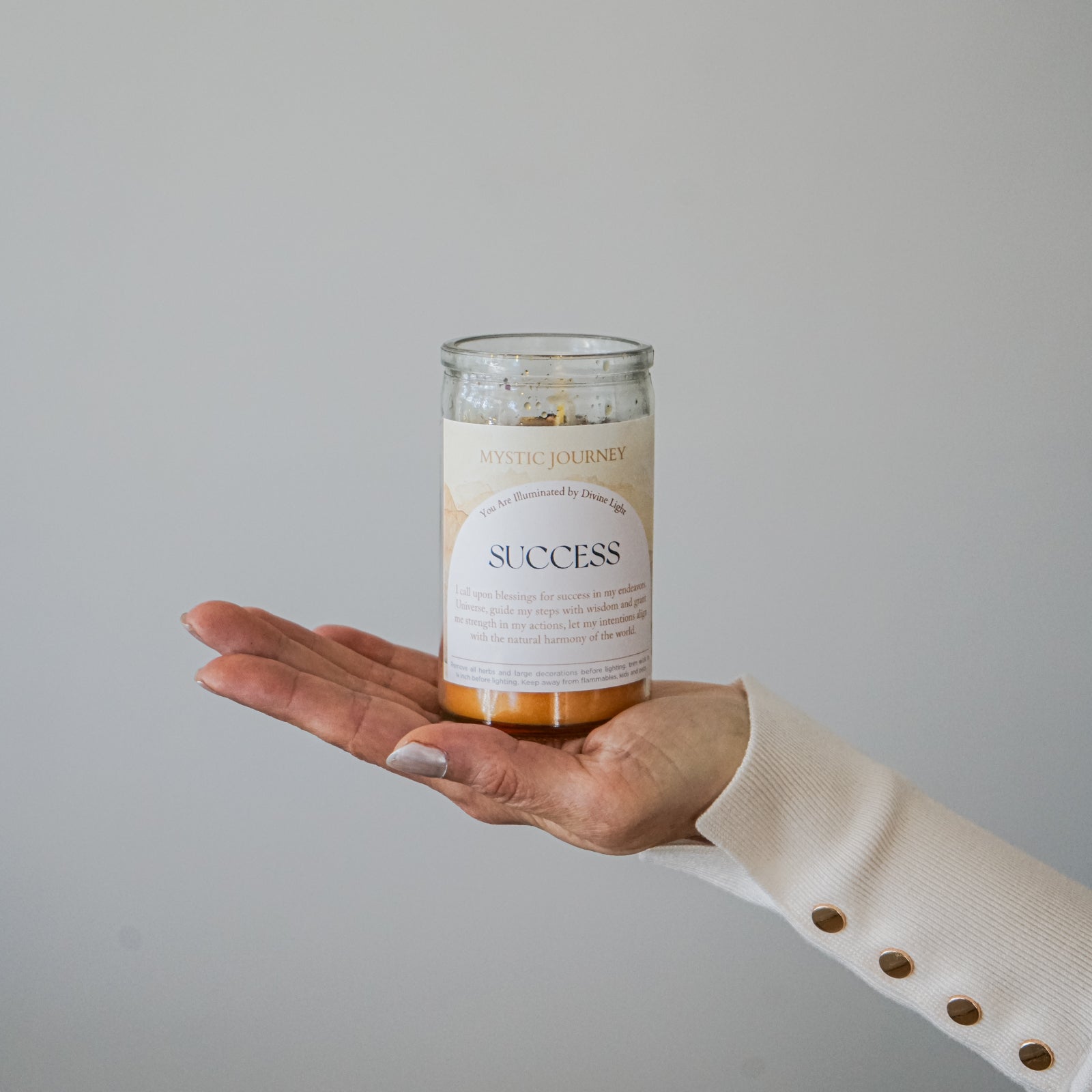 SUCCESS CANDLE (4")