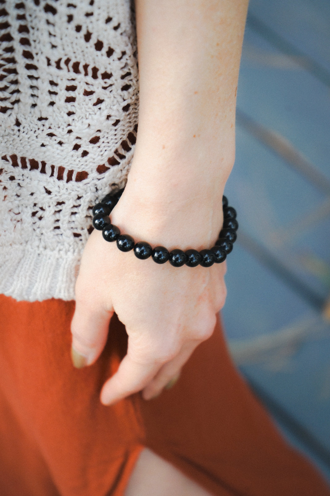 Black Tourmaline Bracelet (8mm)
