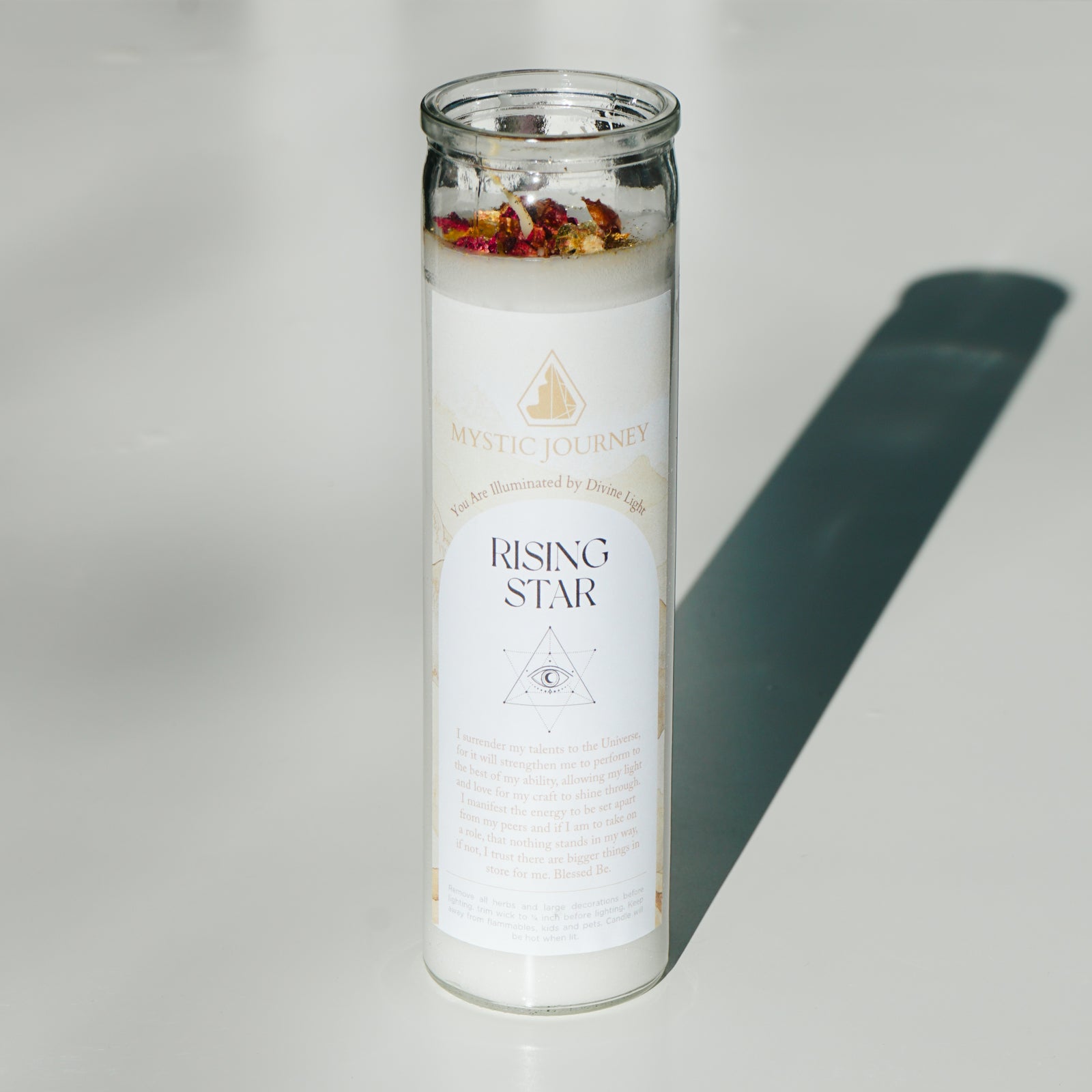 RISING STAR CANDLE (8")