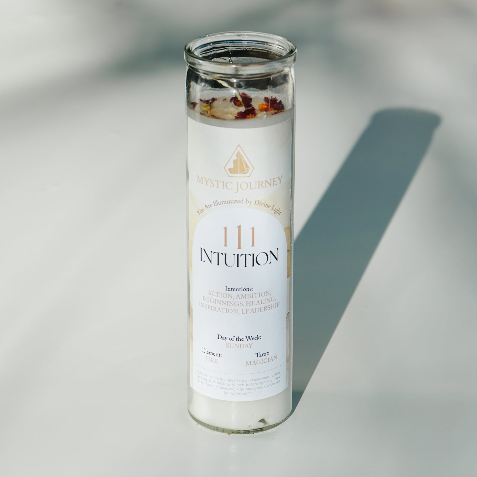 111 INTUITION CANDLE (8")