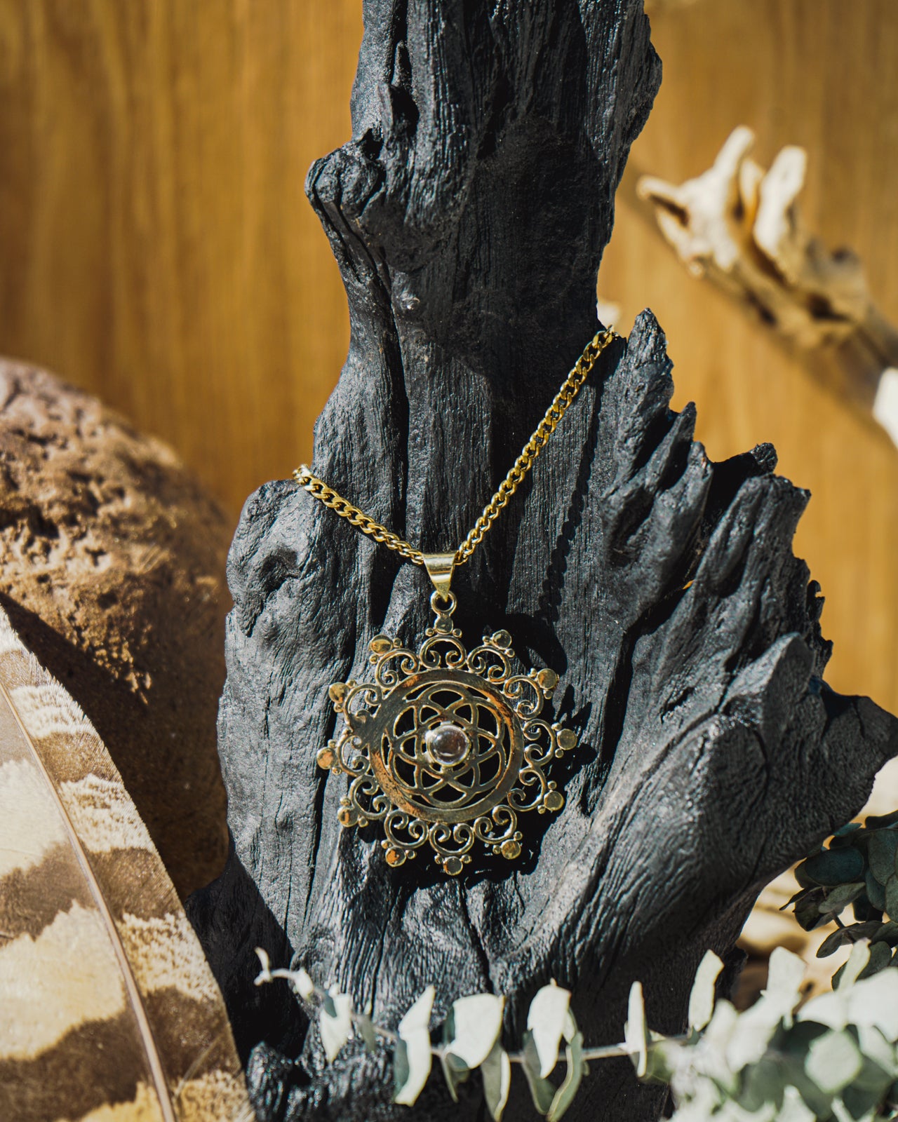 Sacred Clarity Clear Quartz Necklace