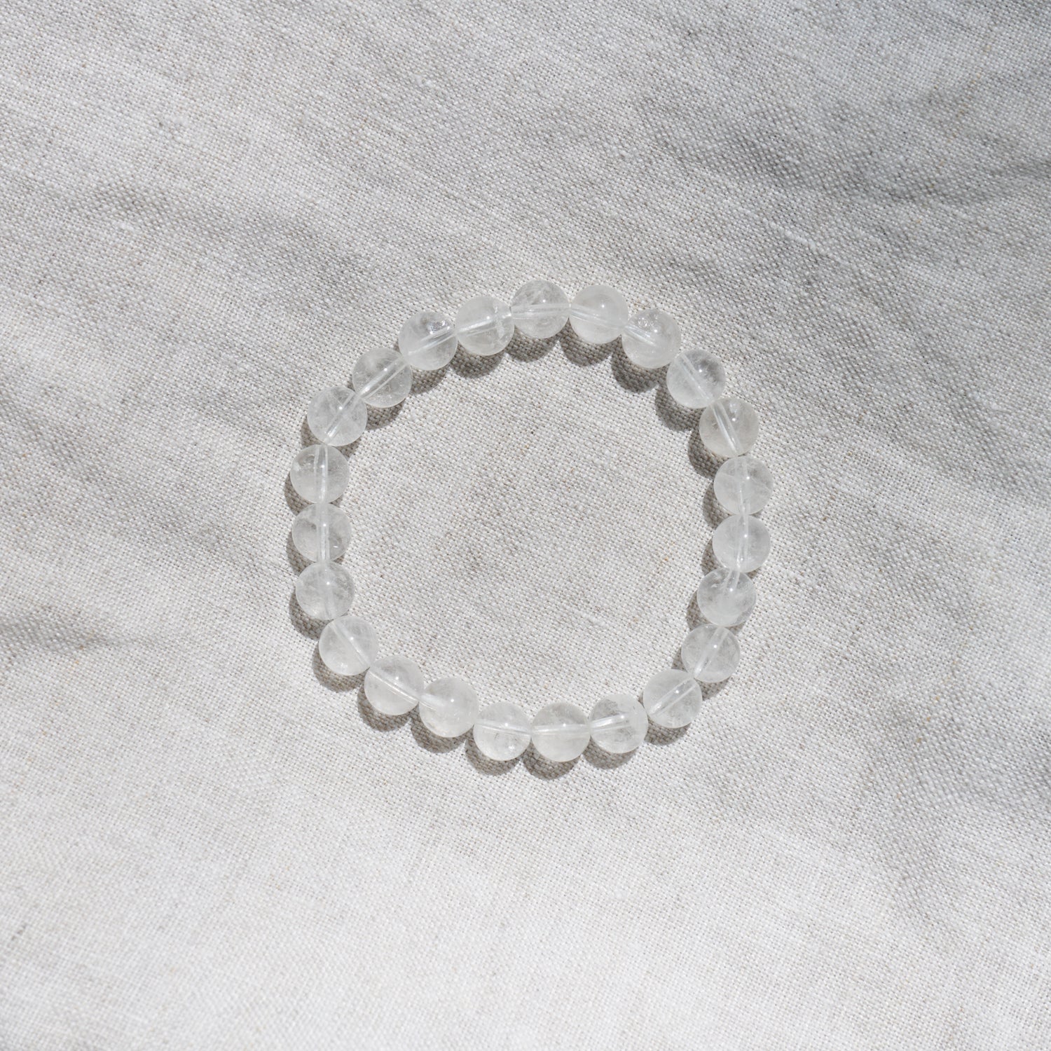 Clear Quartz Bracelet (8mm)