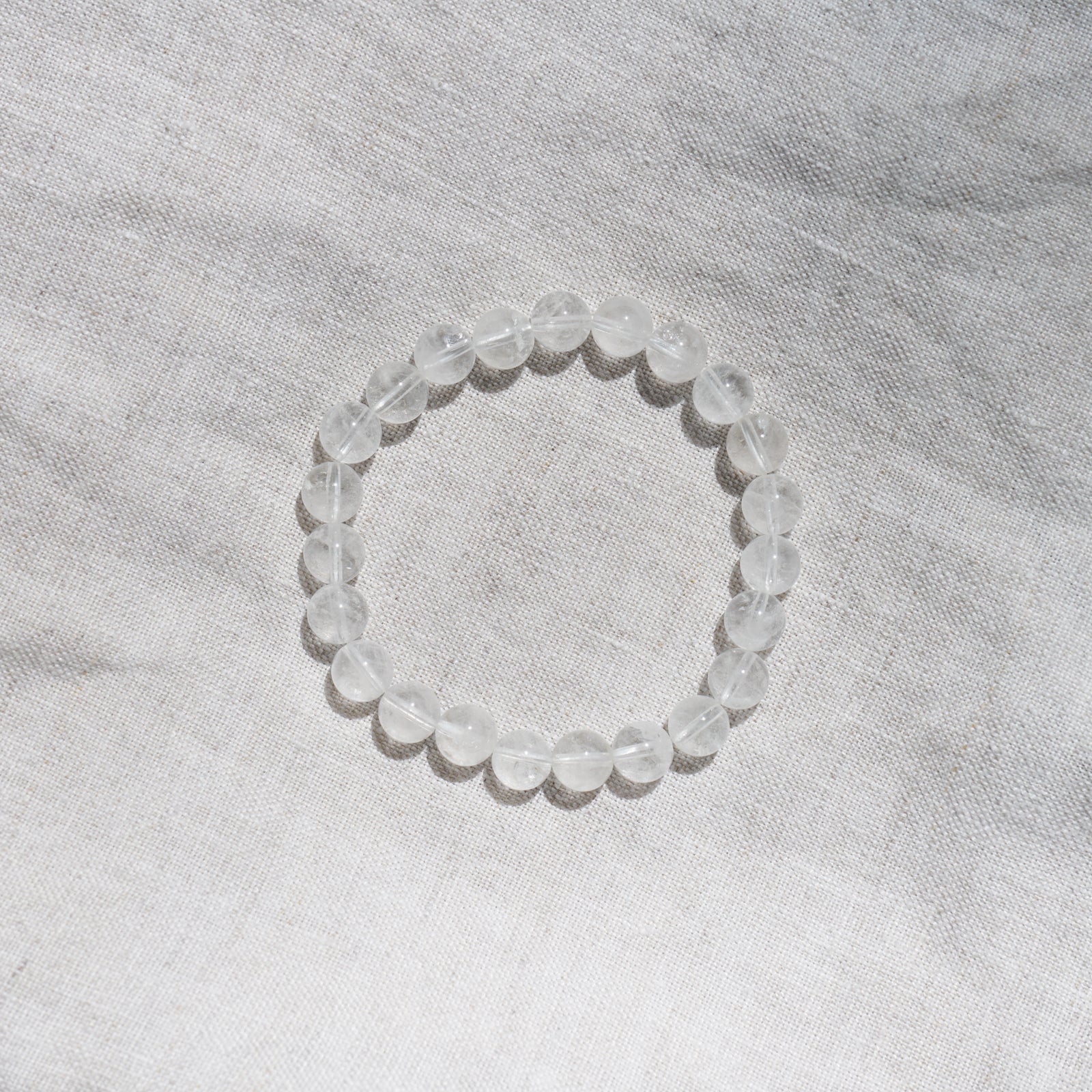 Clear Quartz Bracelet (8mm)