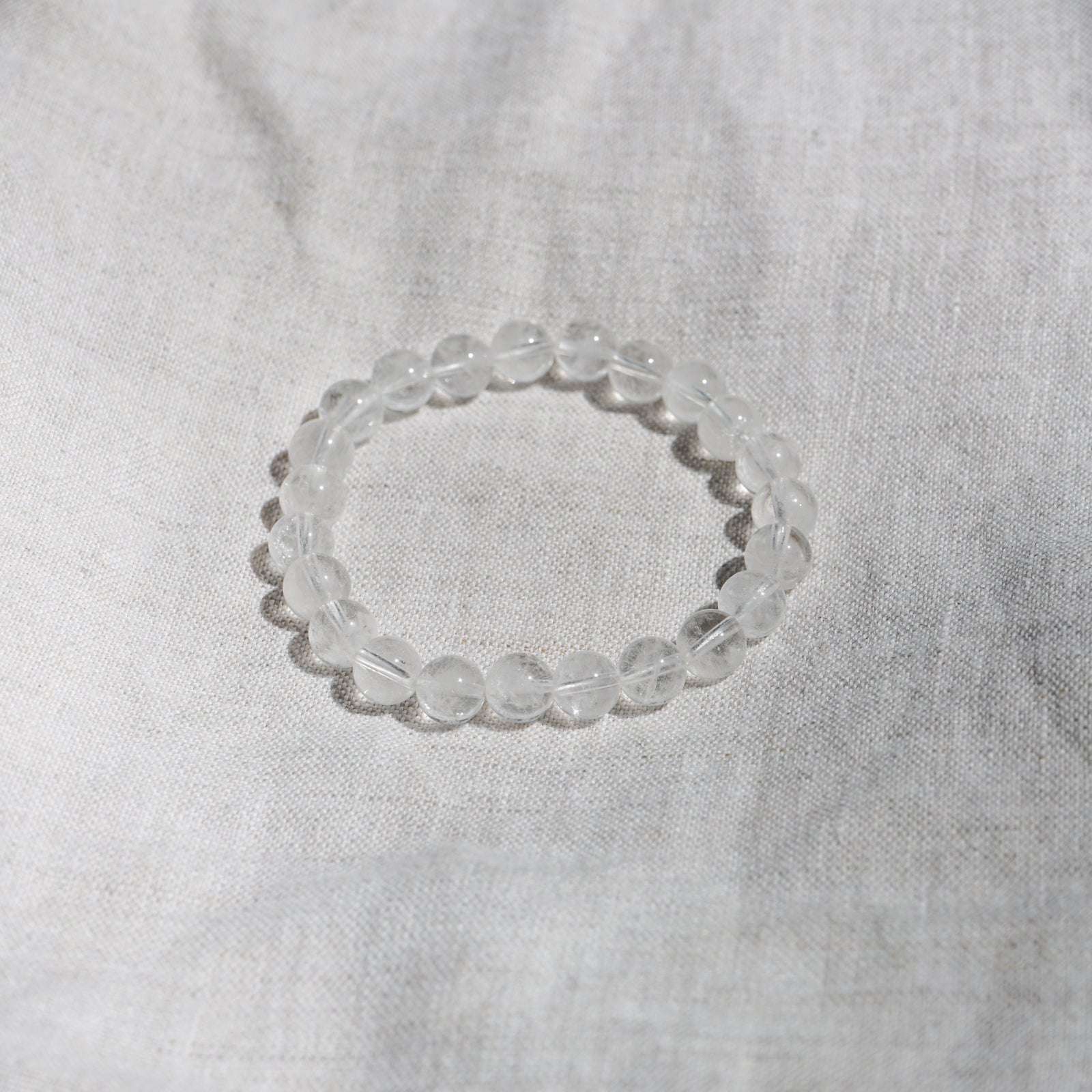 Clear Quartz Bracelet (8mm)