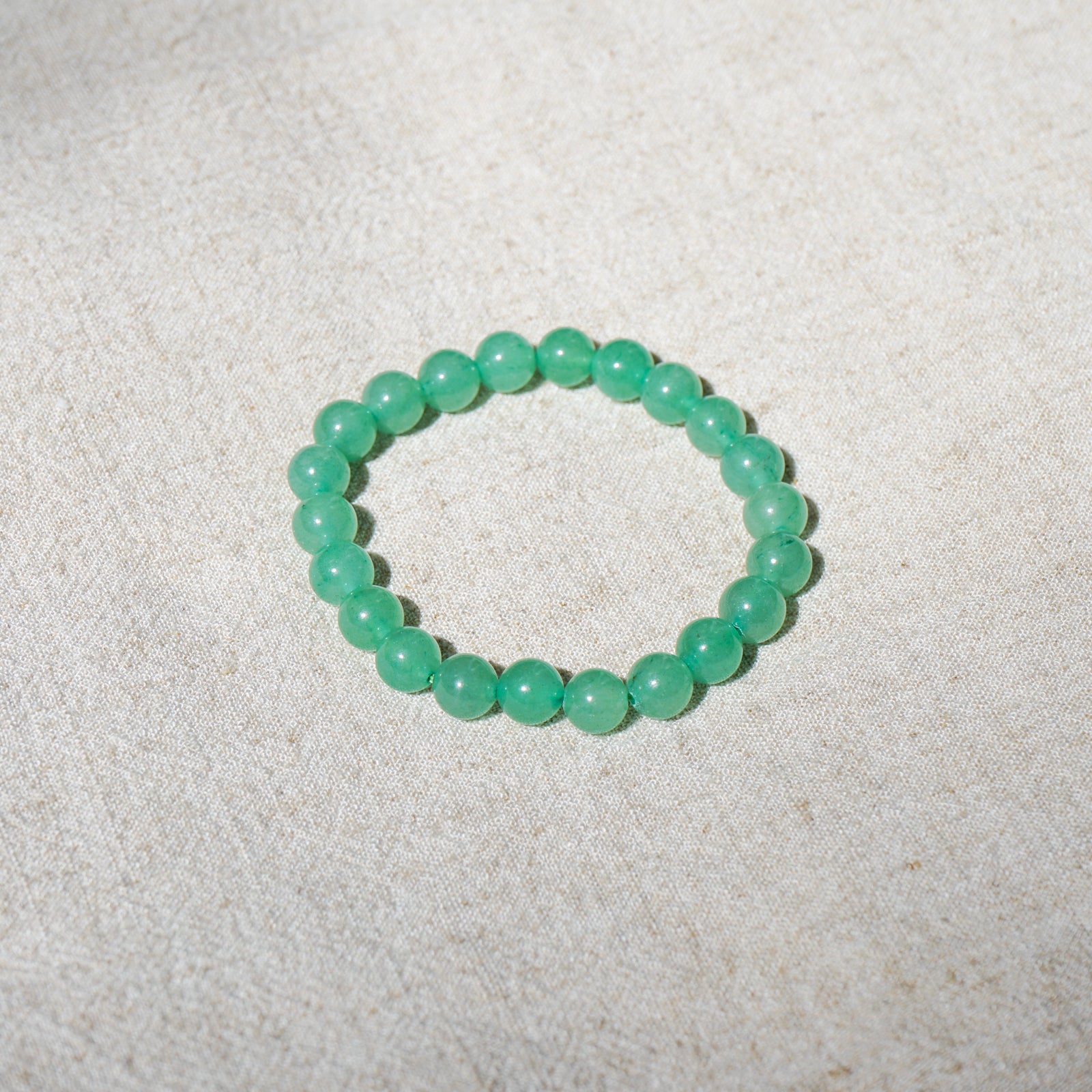 Jade Bead Bracelet (8mm)