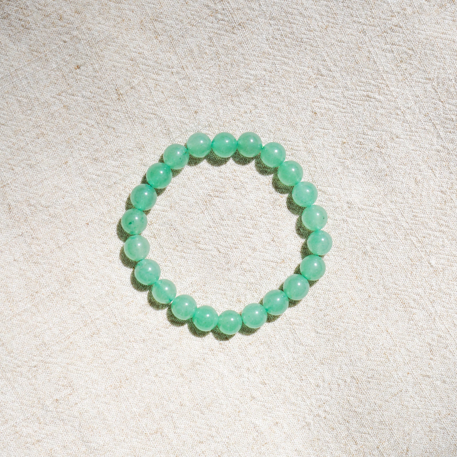 Jade Bead Bracelet (8mm)