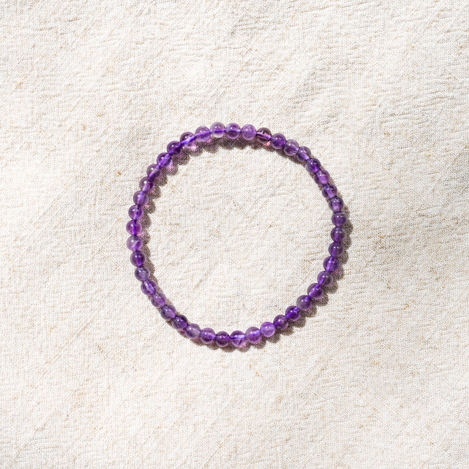 Amethyst Bracelet (4mm)