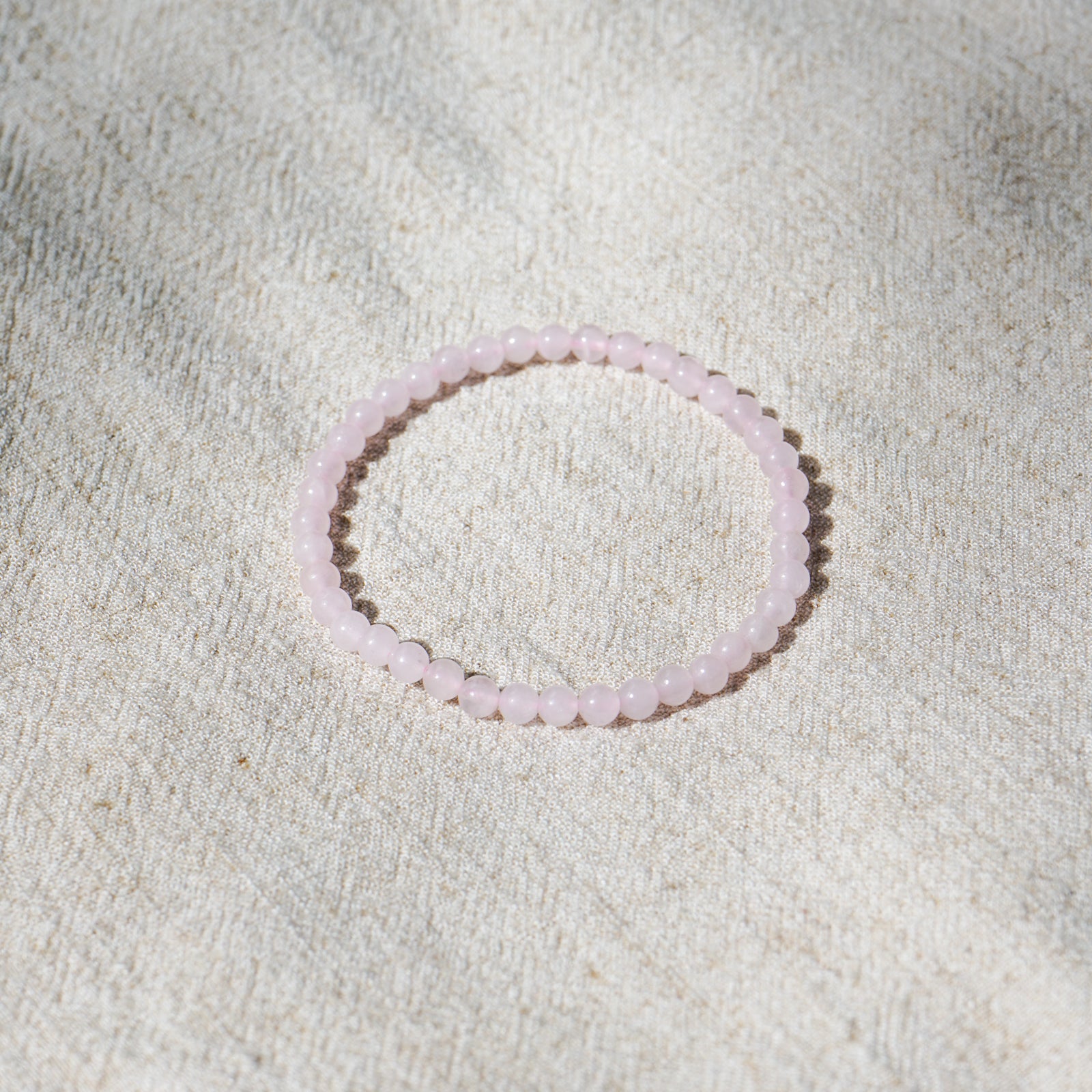 Rose Quartz Bracelet (4mm)