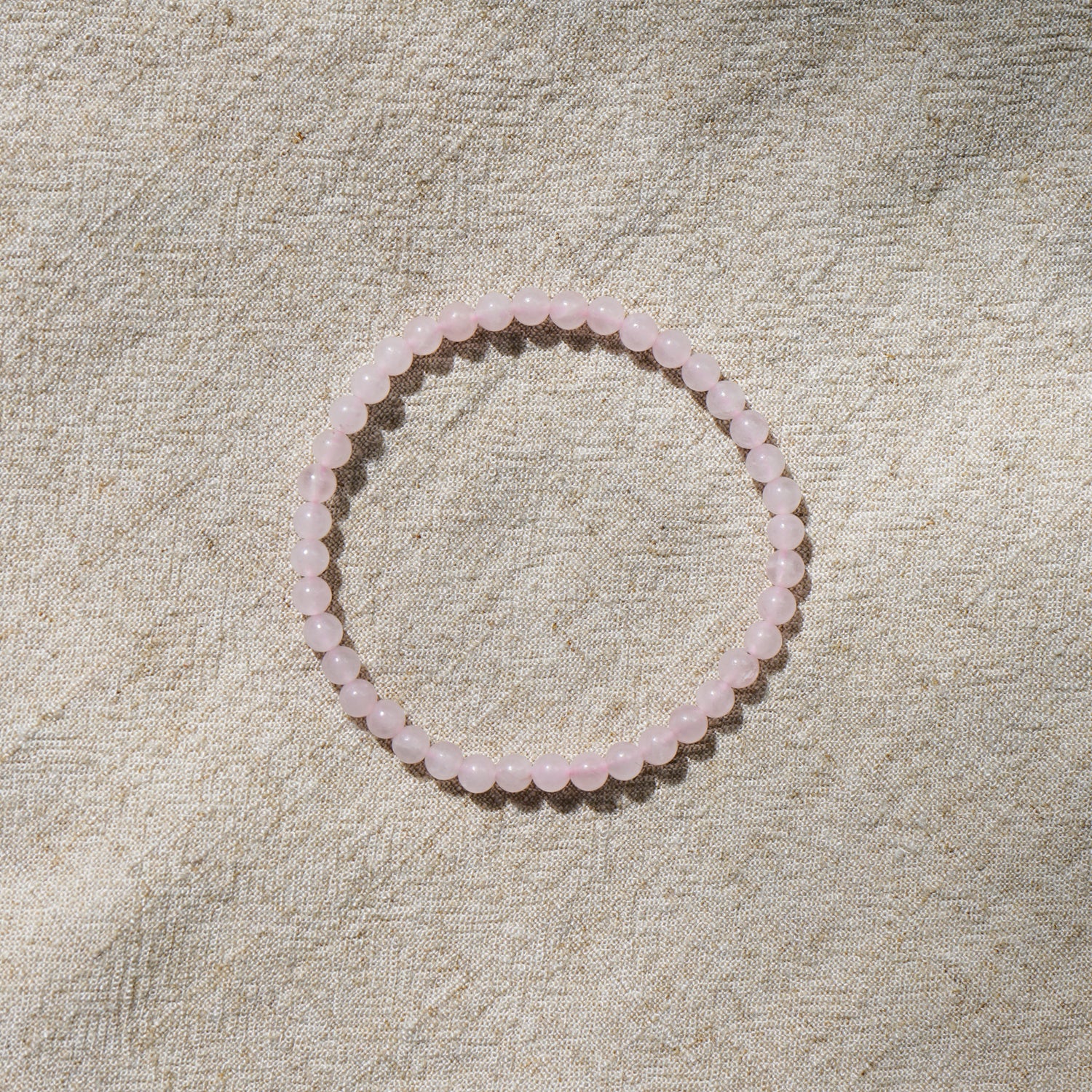 Rose Quartz Bracelet (4mm)